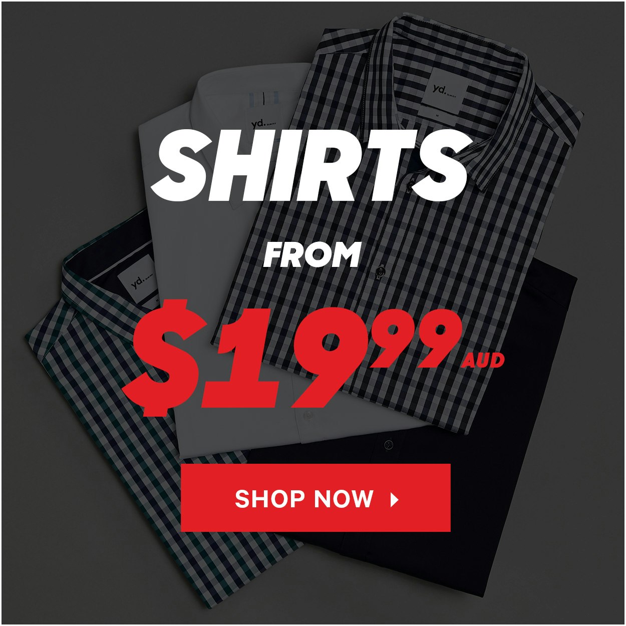 yd. Australia Mens Clothing Online AU Menswear & Accessories