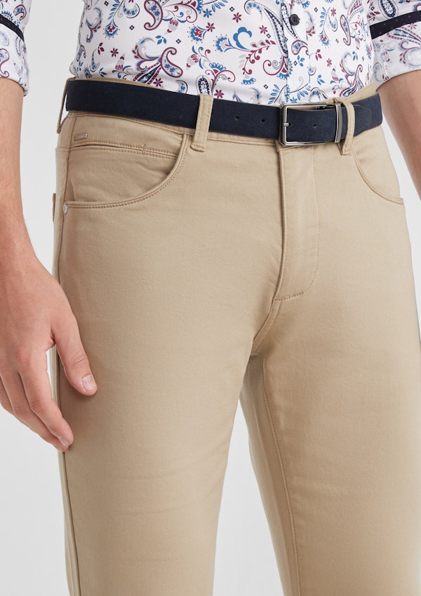 Tan Nicol Skinny Chinos