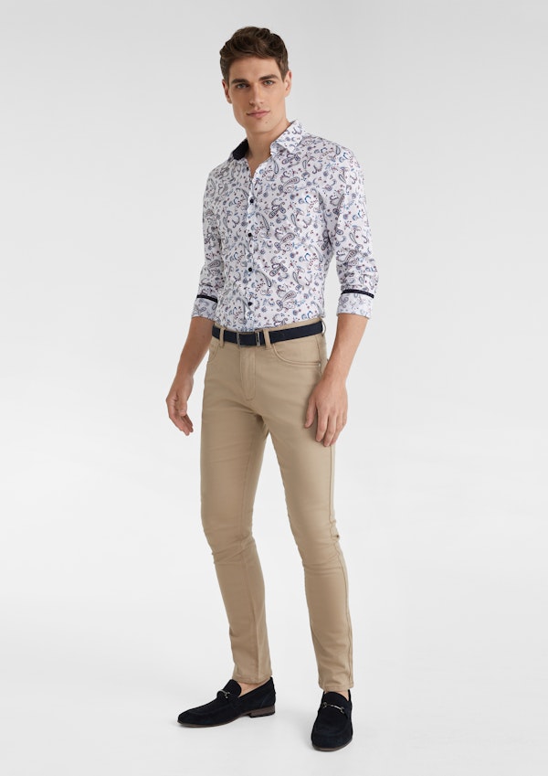 Tan Nicol Skinny Chinos