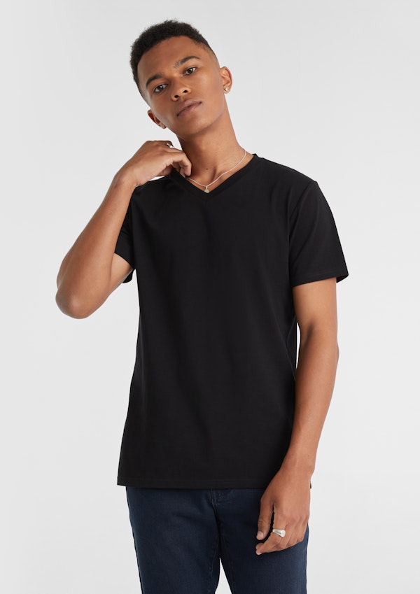 Cheap black v sales neck t shirts