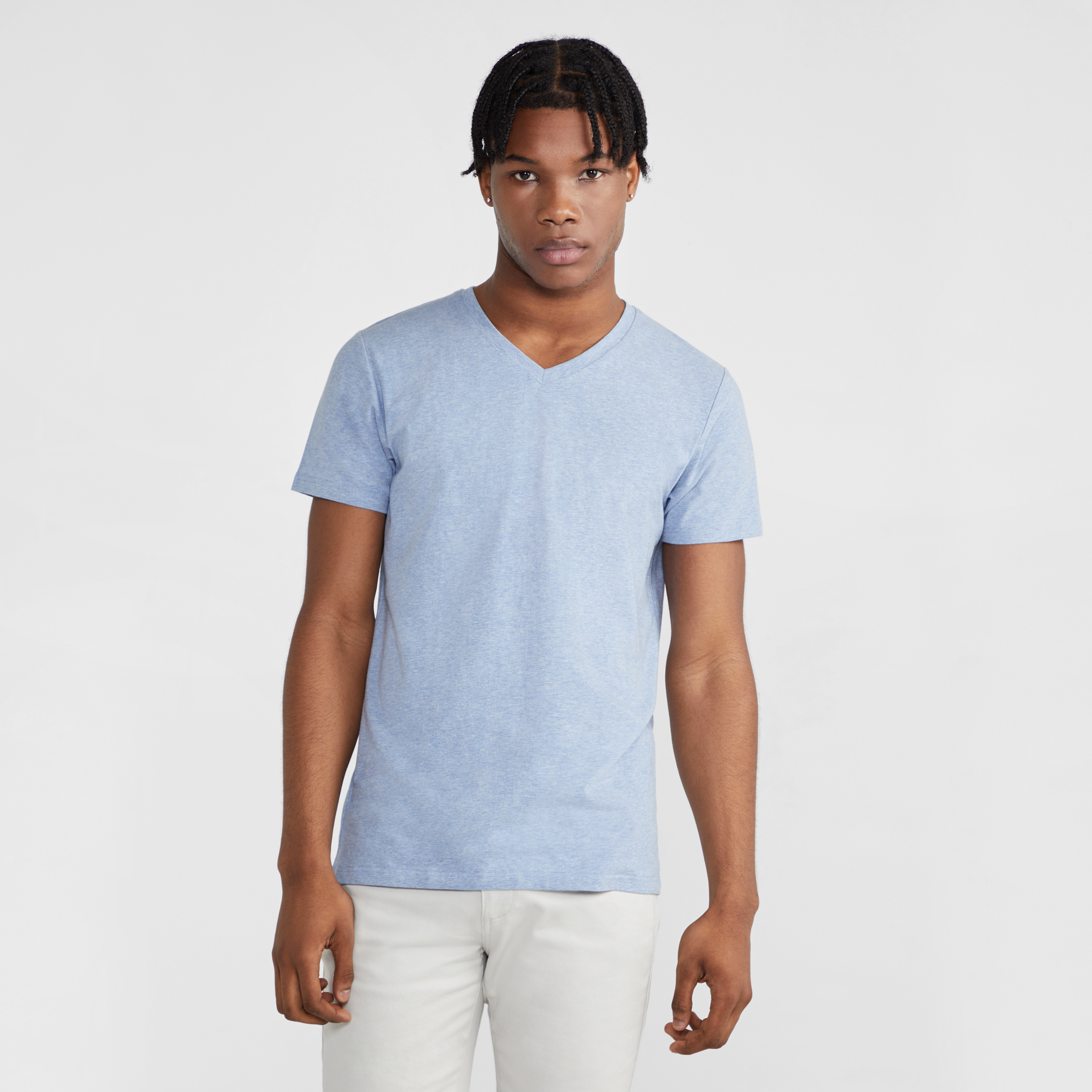 Dark Denim Blue Vinton Tee | Men's Tops 