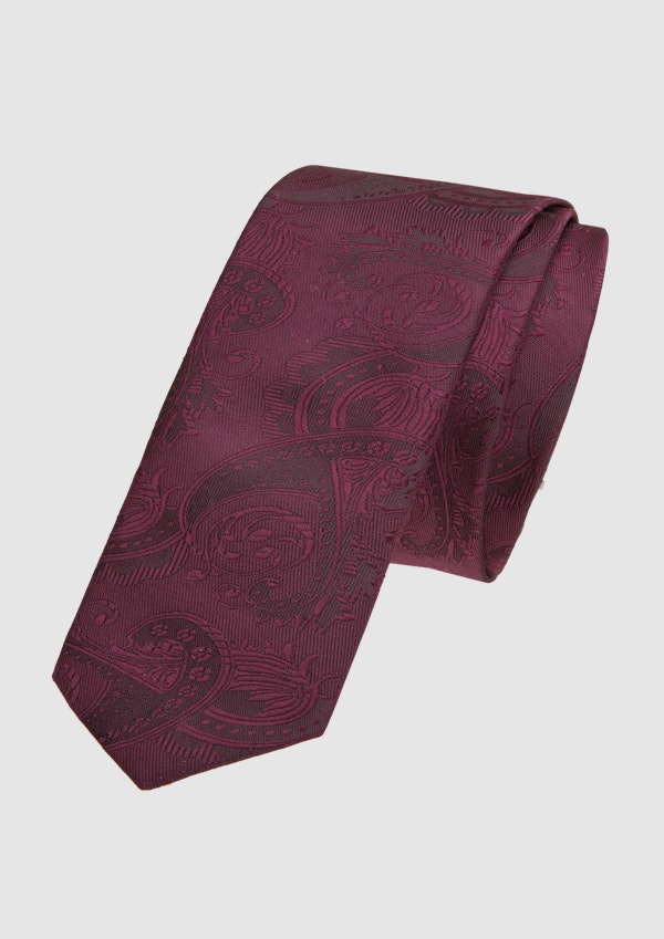 Burgundy Cordova 5 Cm Tie