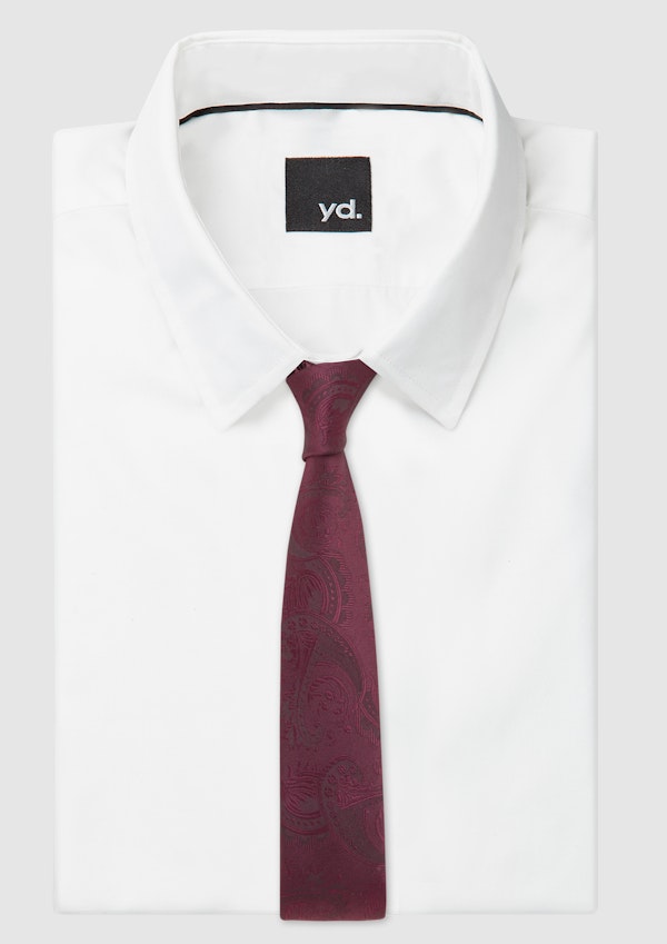 Burgundy Cordova 5 Cm Tie