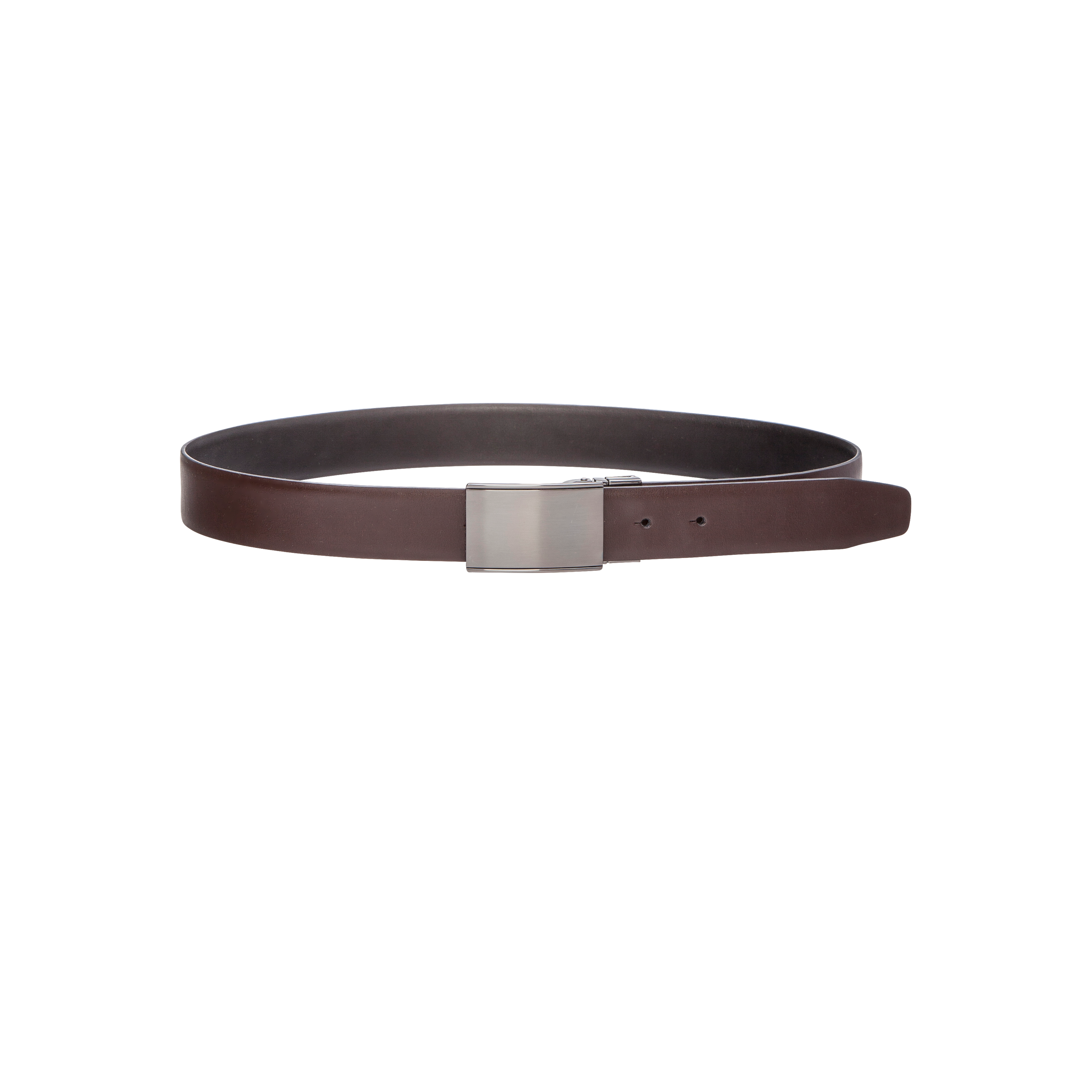 Chocolate/ Black Williams Reversible Belt