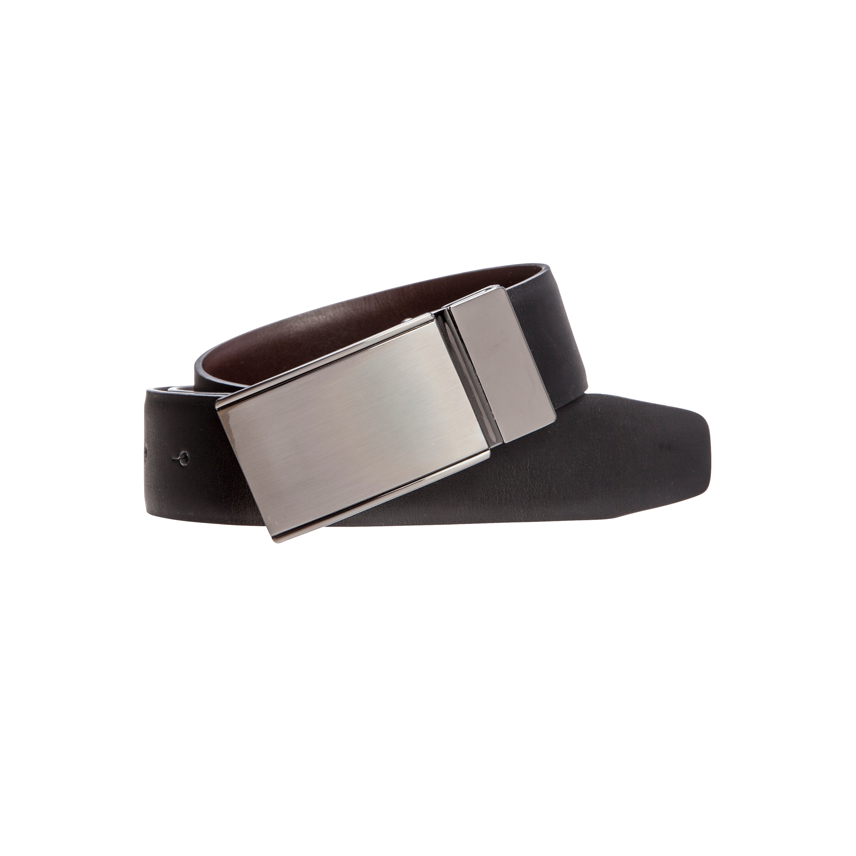 Chocolate/ Black Williams Reversible Belt