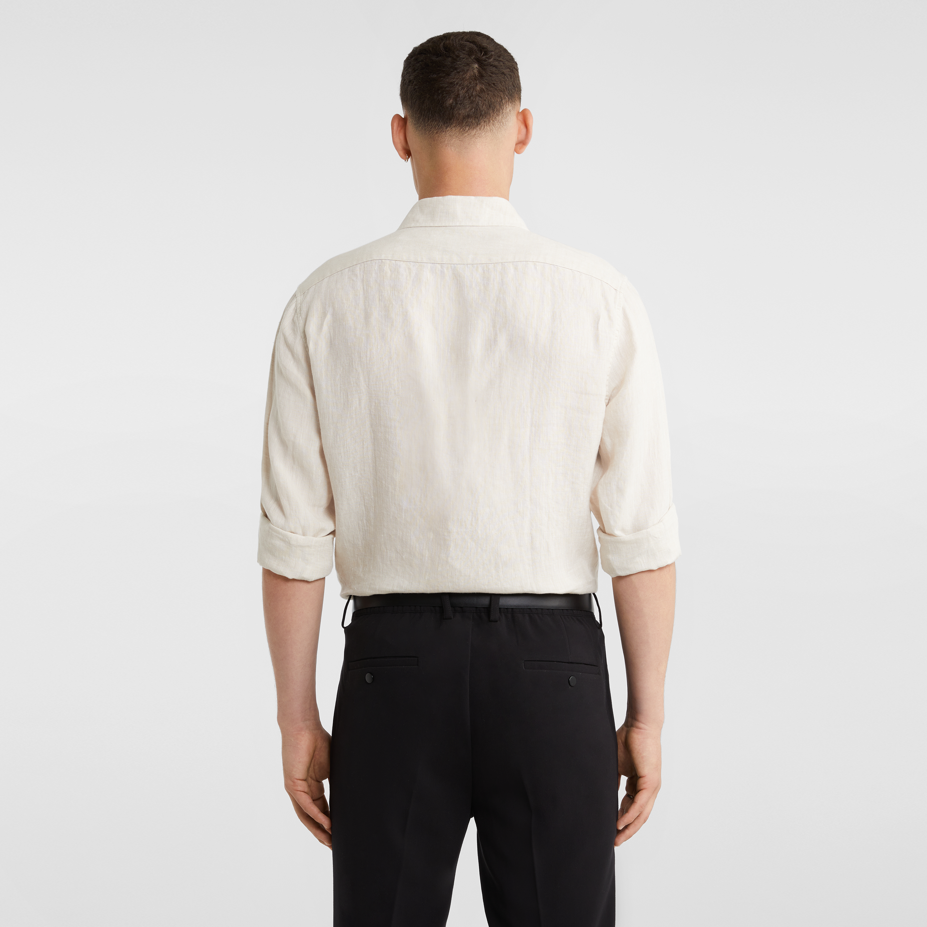 Natural West Hampton Pure Linen Shirt
