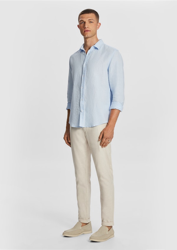 Ocean West Hampton Pure Linen Shirt