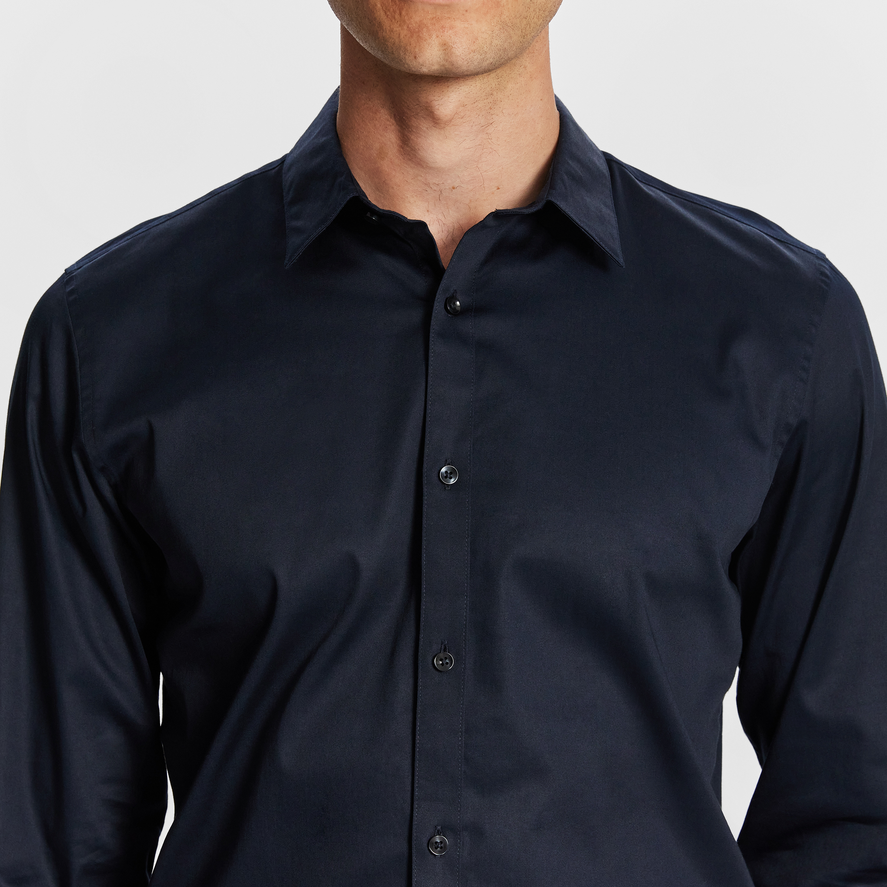Mission Stretch Sateen Slim Fit Dress Shirt