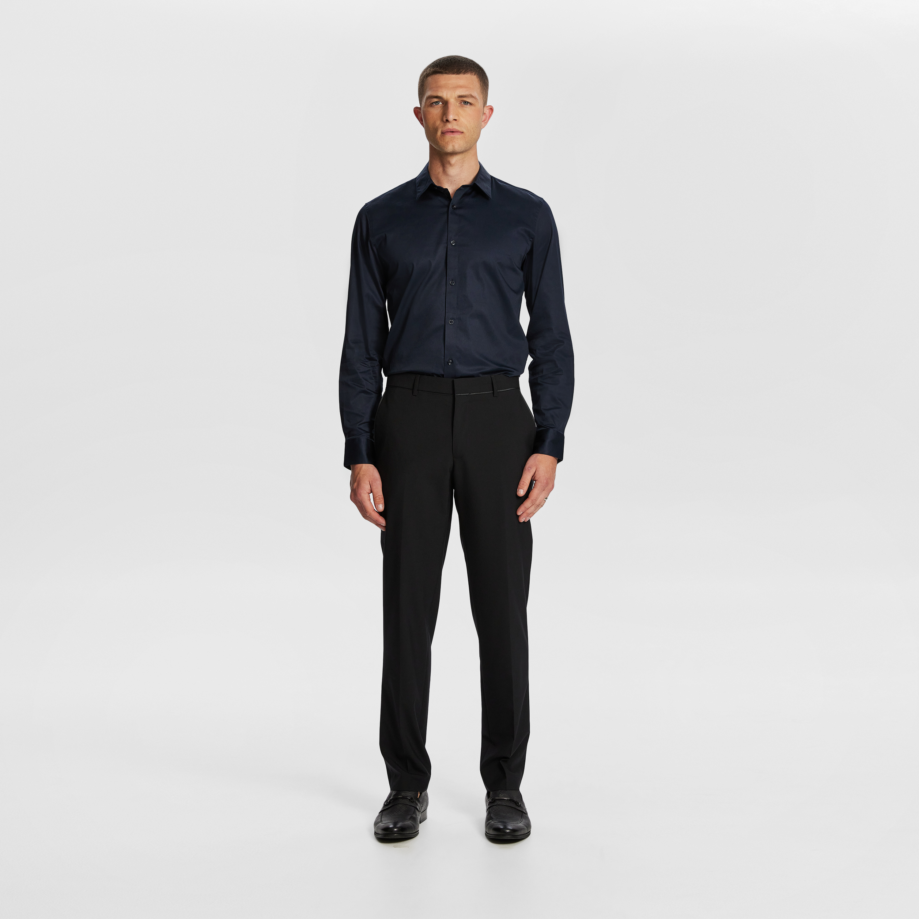Mission Stretch Sateen Slim Fit Dress Shirt