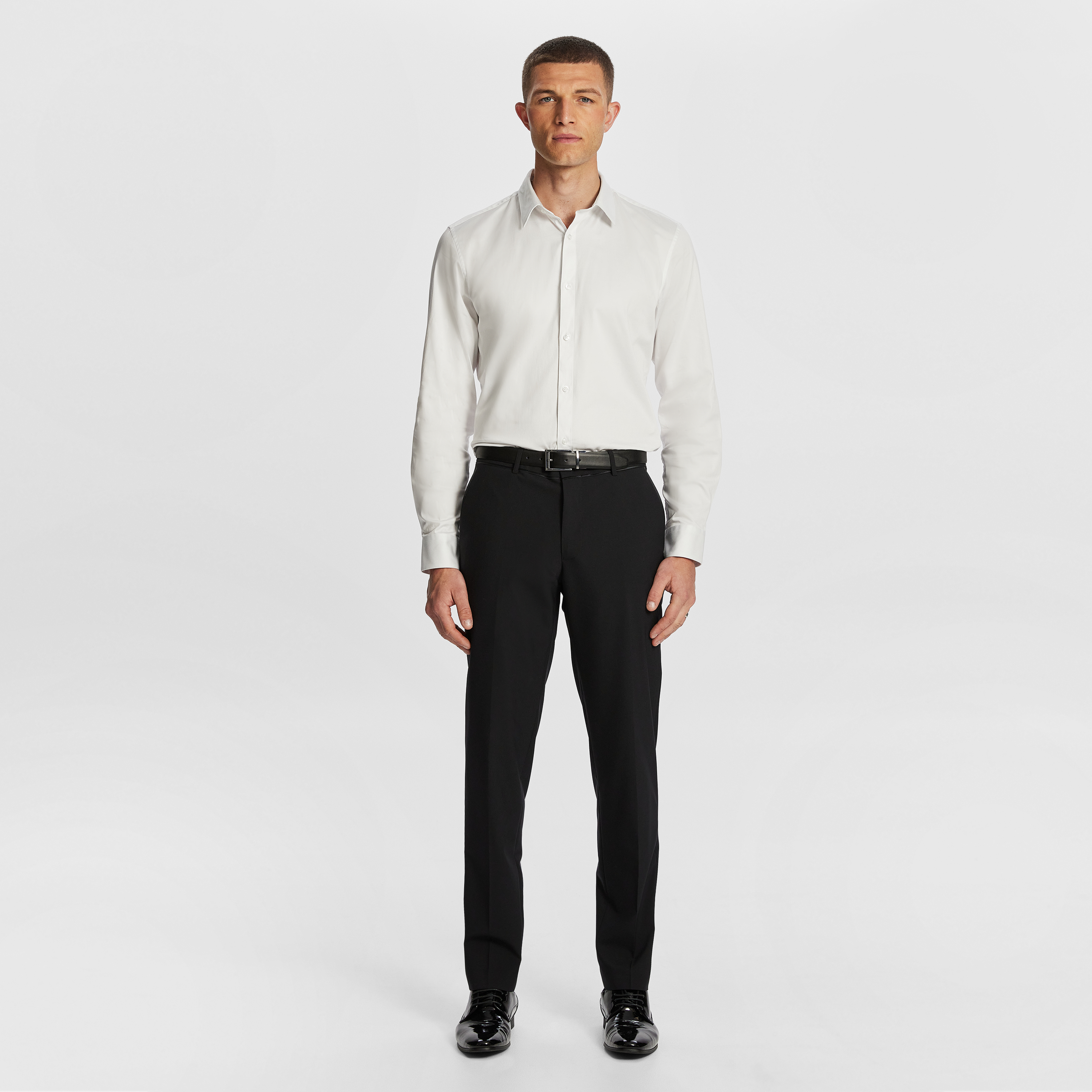 Mission Stretch Sateen Slim Fit Dress Shirt