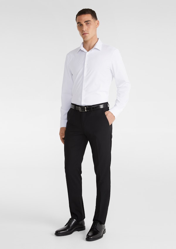 Black Aston Skinny Dress Pants