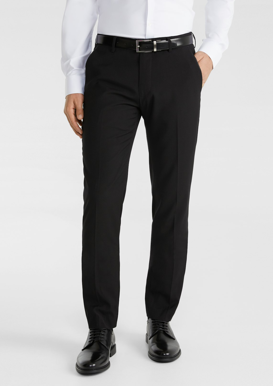 Black Aston Slim Dress Pants