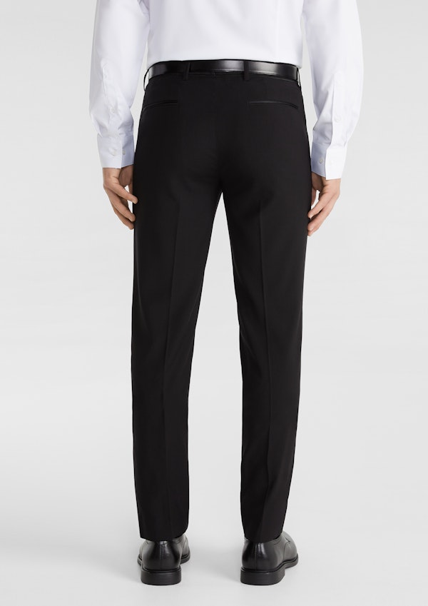 Black Aston Slim Dress Pants