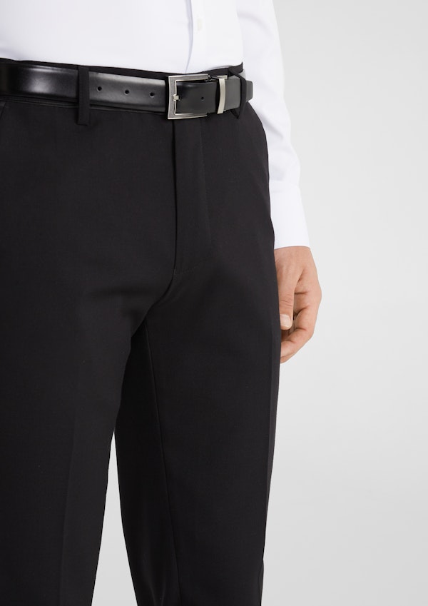 Black Aston Slim Dress Pants