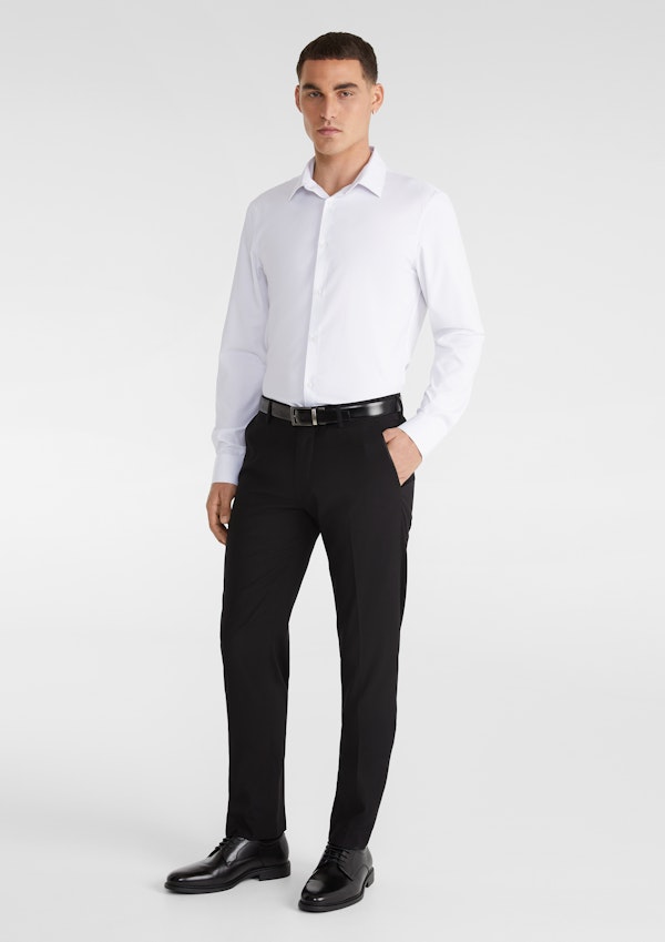 Black Aston Slim Dress Pants