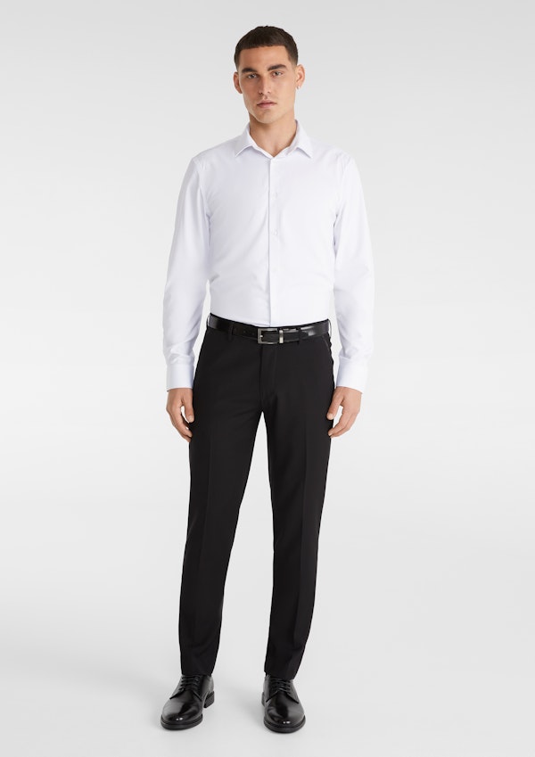 Black Aston Slim Dress Pants