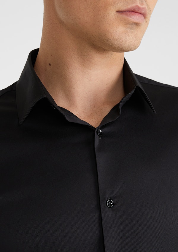 Black Axe Slim Dress Shirt