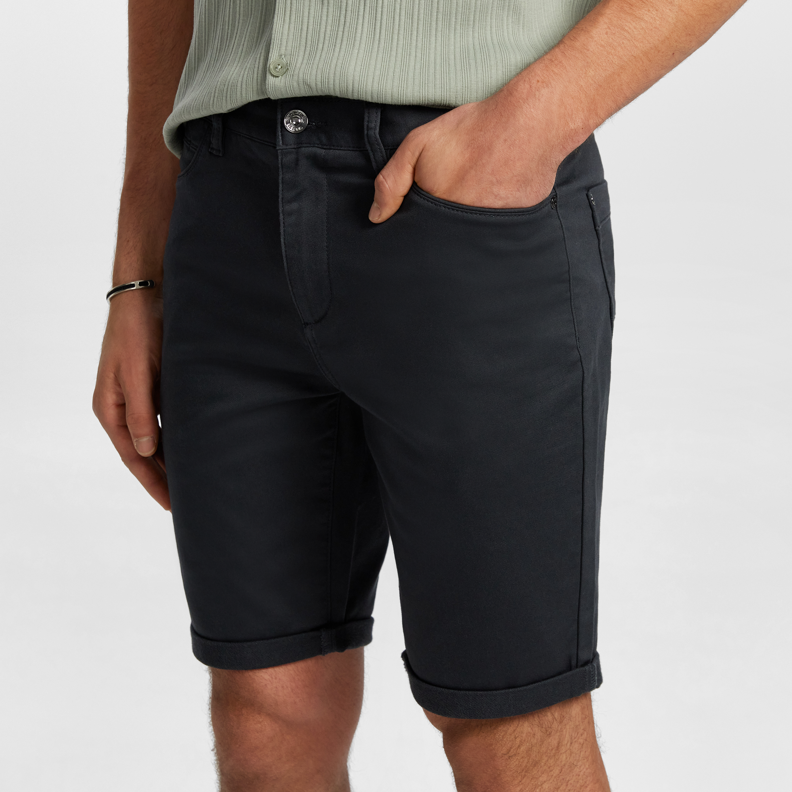 Charcoal Herston Chino Short