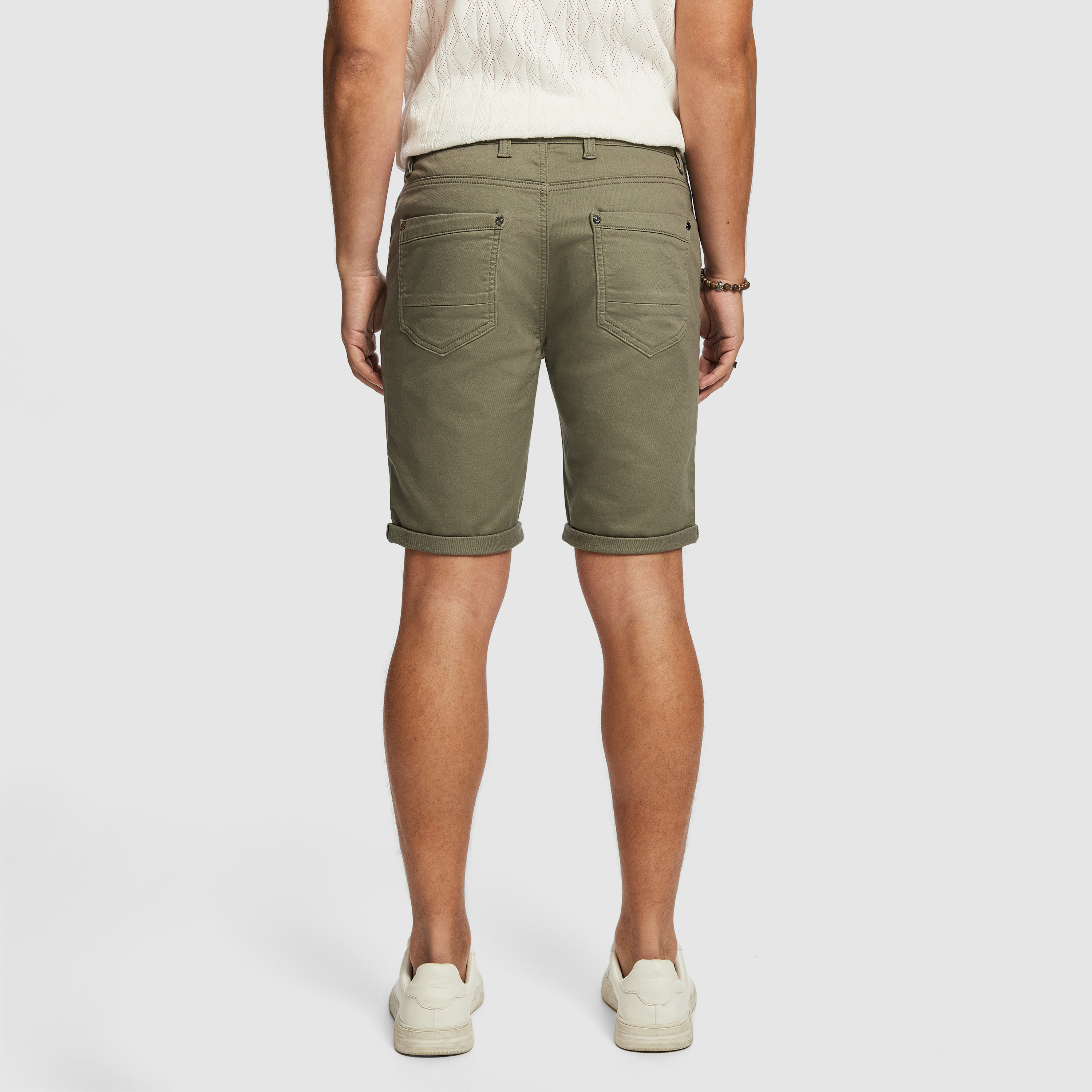Khaki Green Herston Chino Short