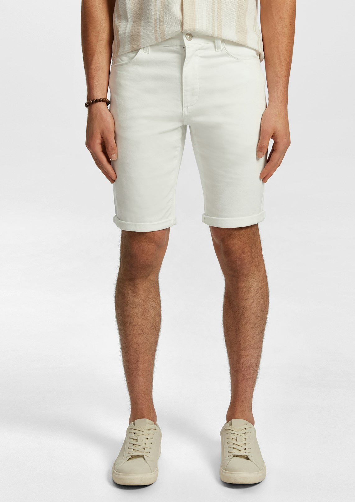 White Herston Chino Short