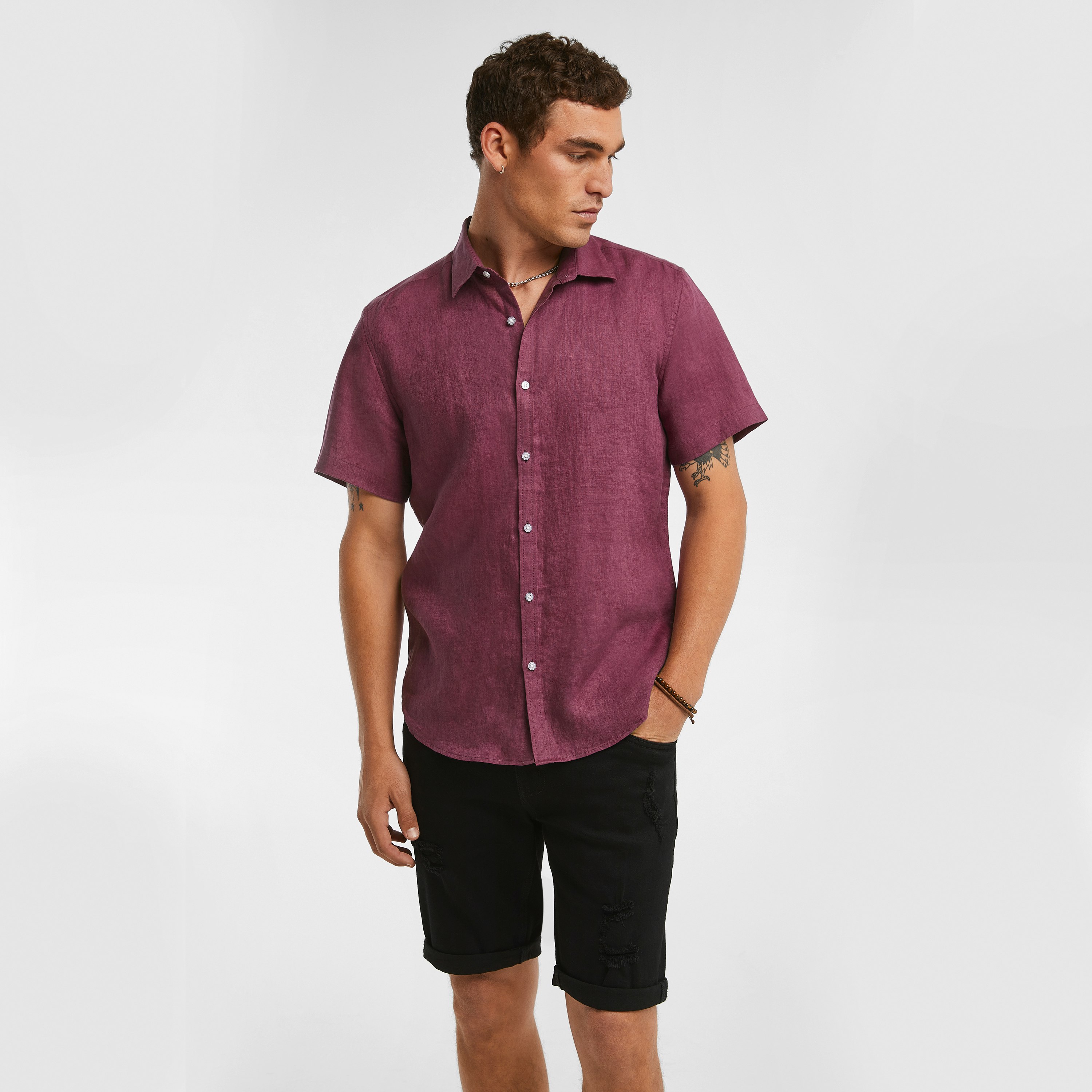 mens purple shirt australia