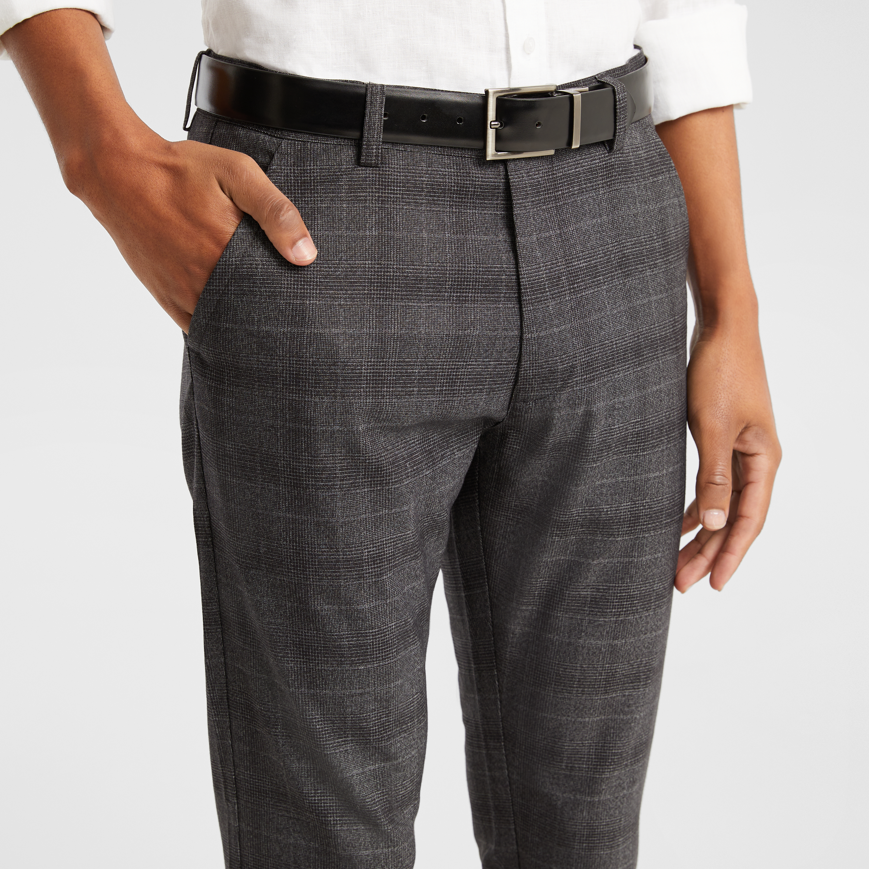 Princeton Check Skinny Chinos