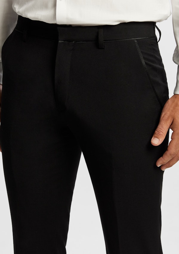 Black Goodfella Skinny Dress Pant