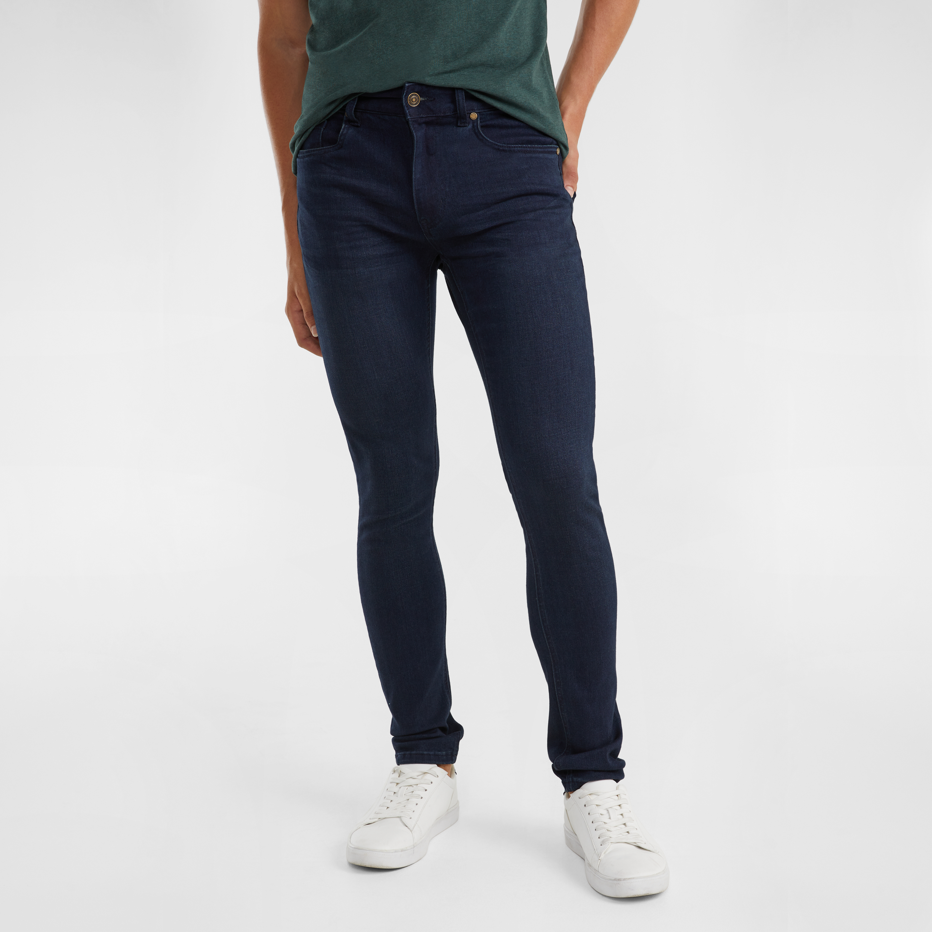 men skinny tapered jeans