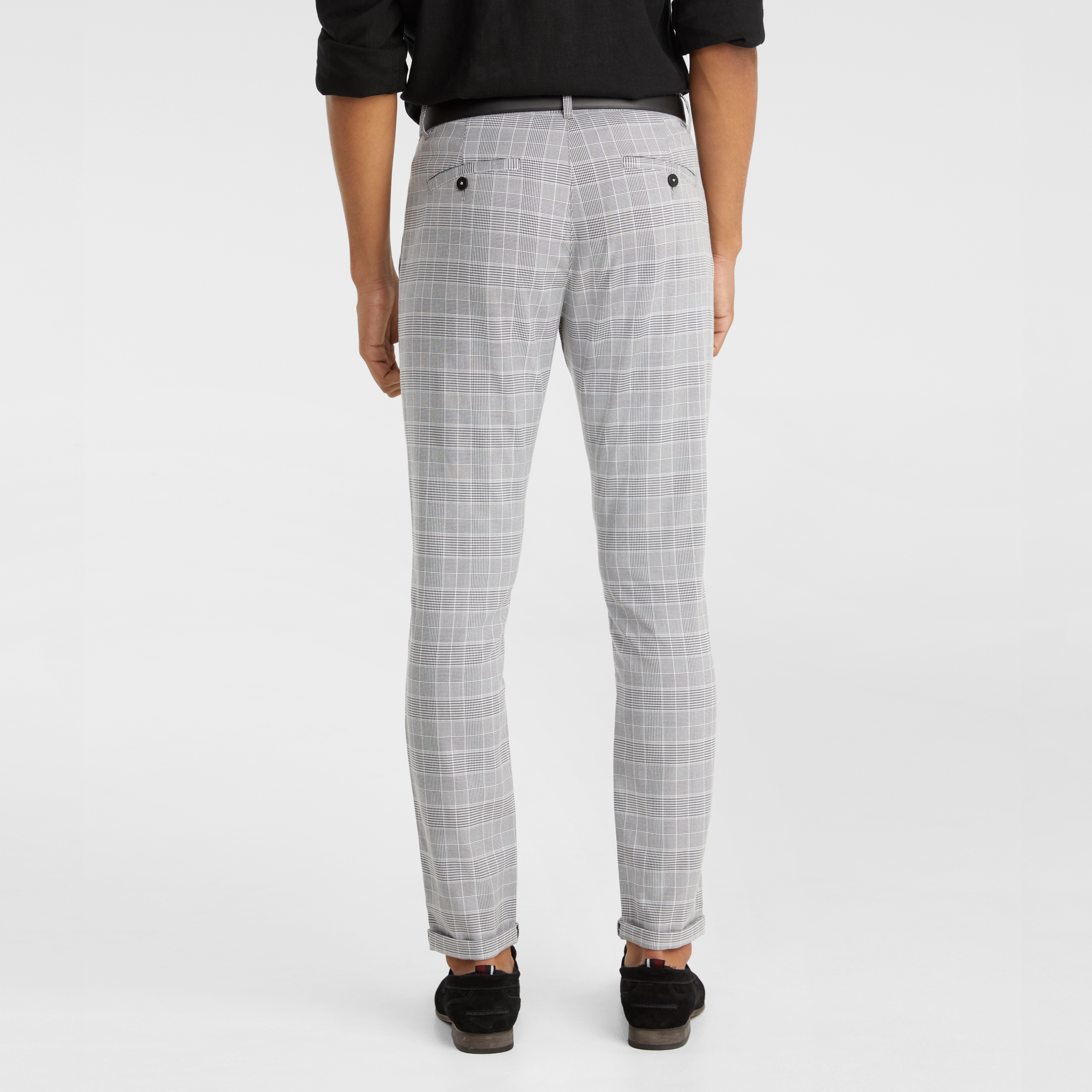 Santana Check Skinny Chinos