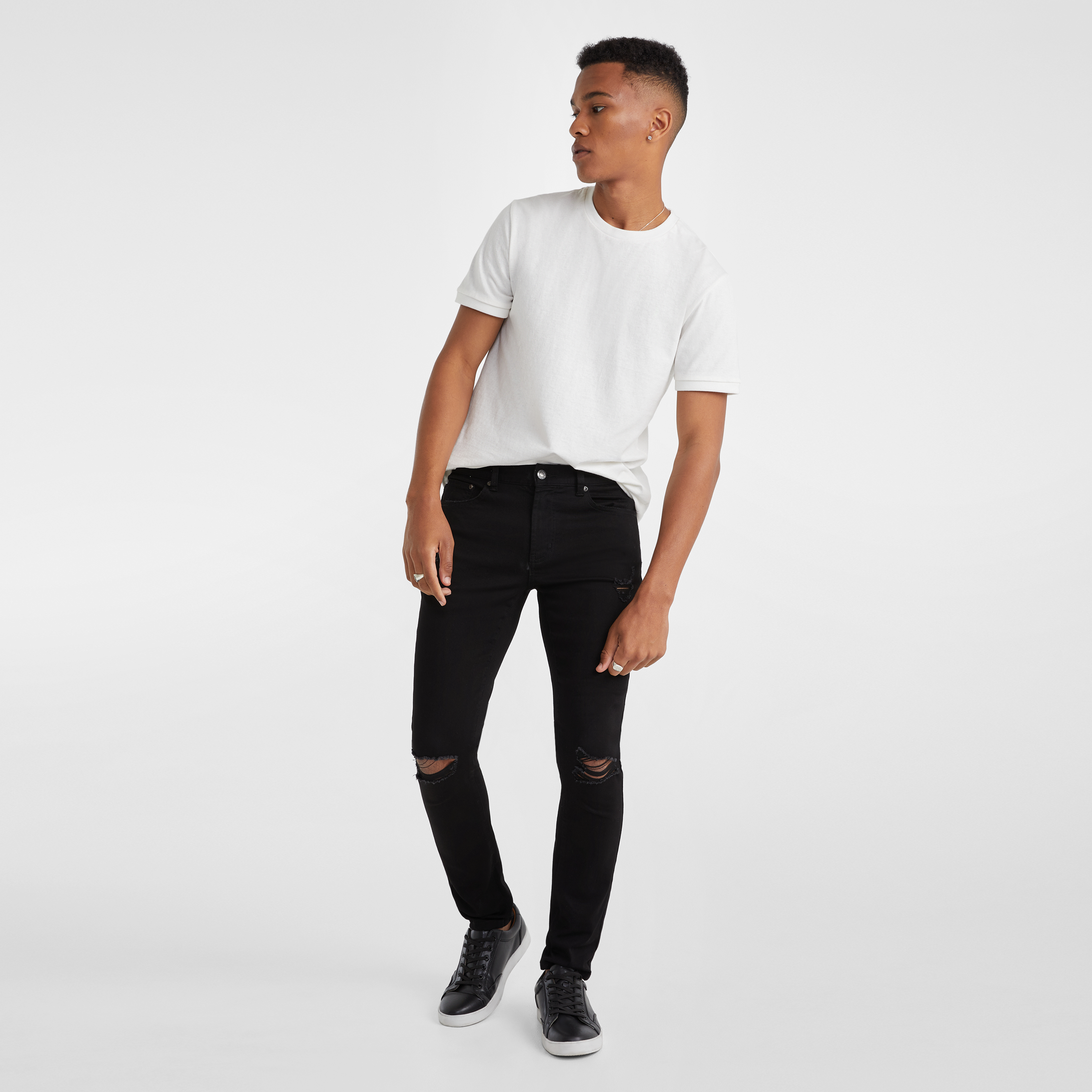 Slash Ripped Skinny Jean