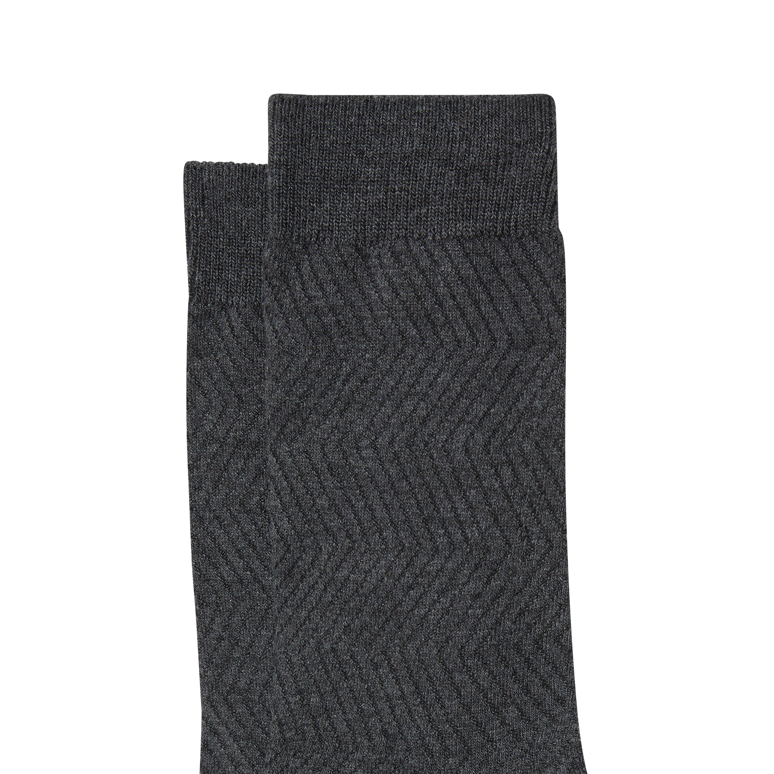 Charcoal Textured Bamboo Sock