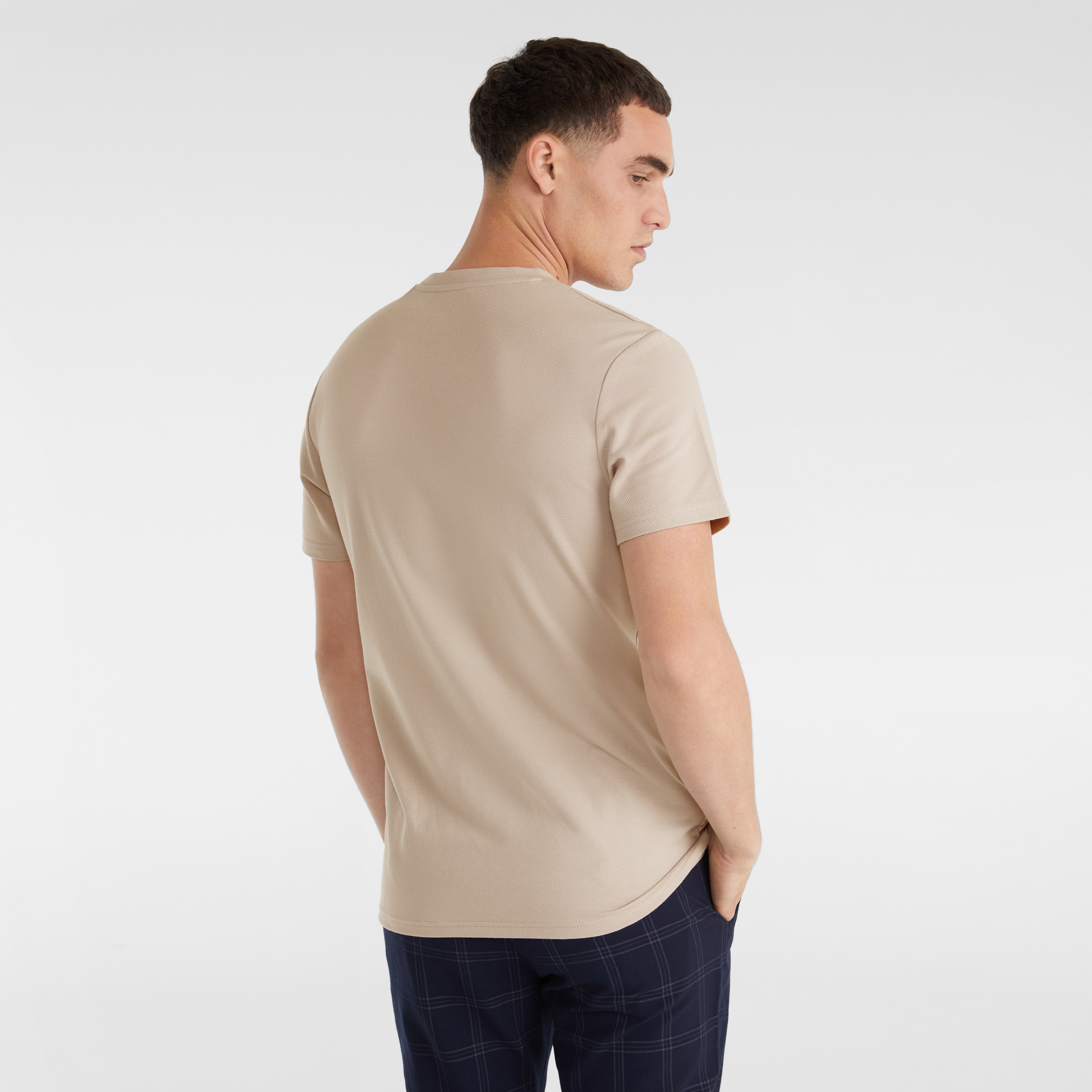 Wellington Textured Short Sleeve Tee