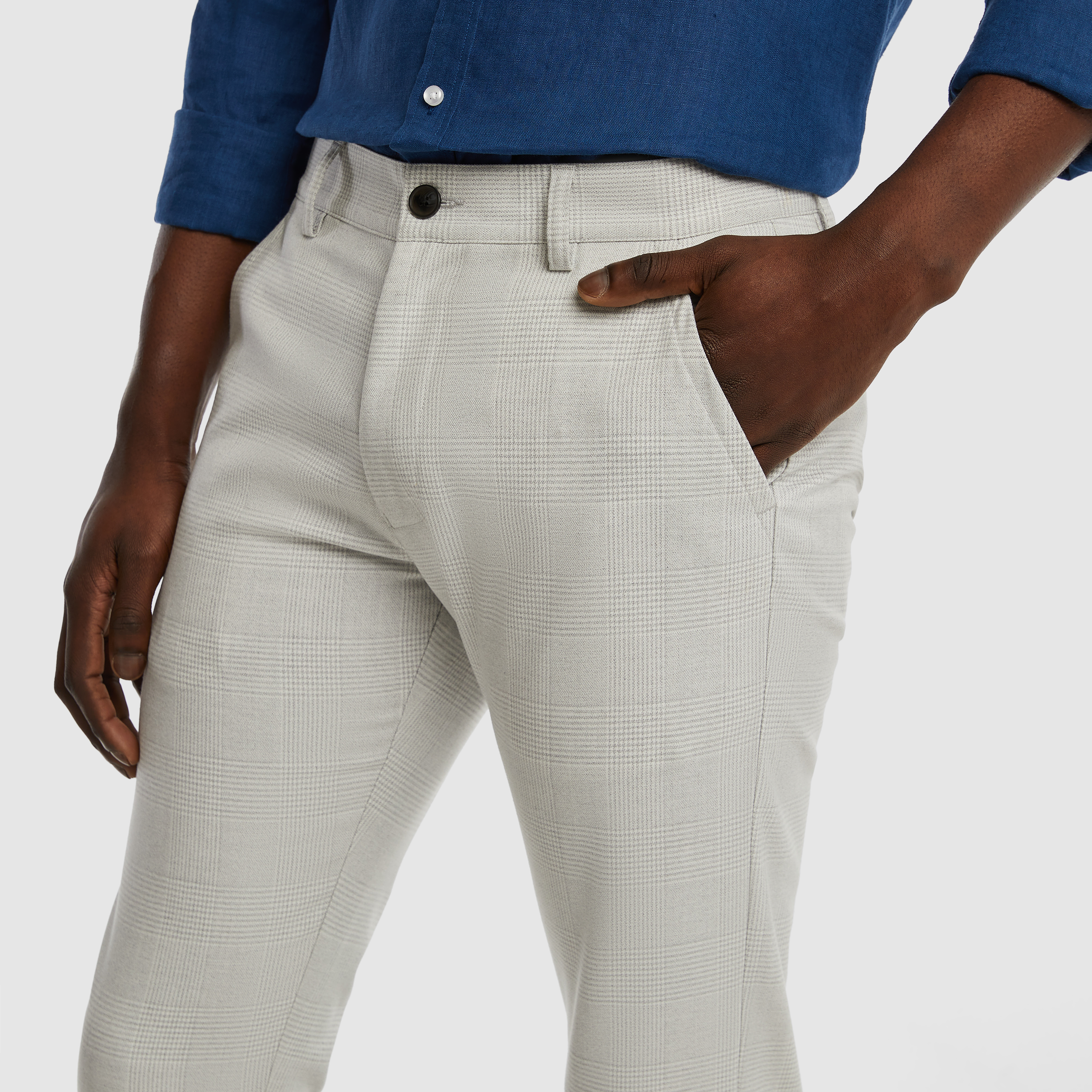 Embrock Check Chinos