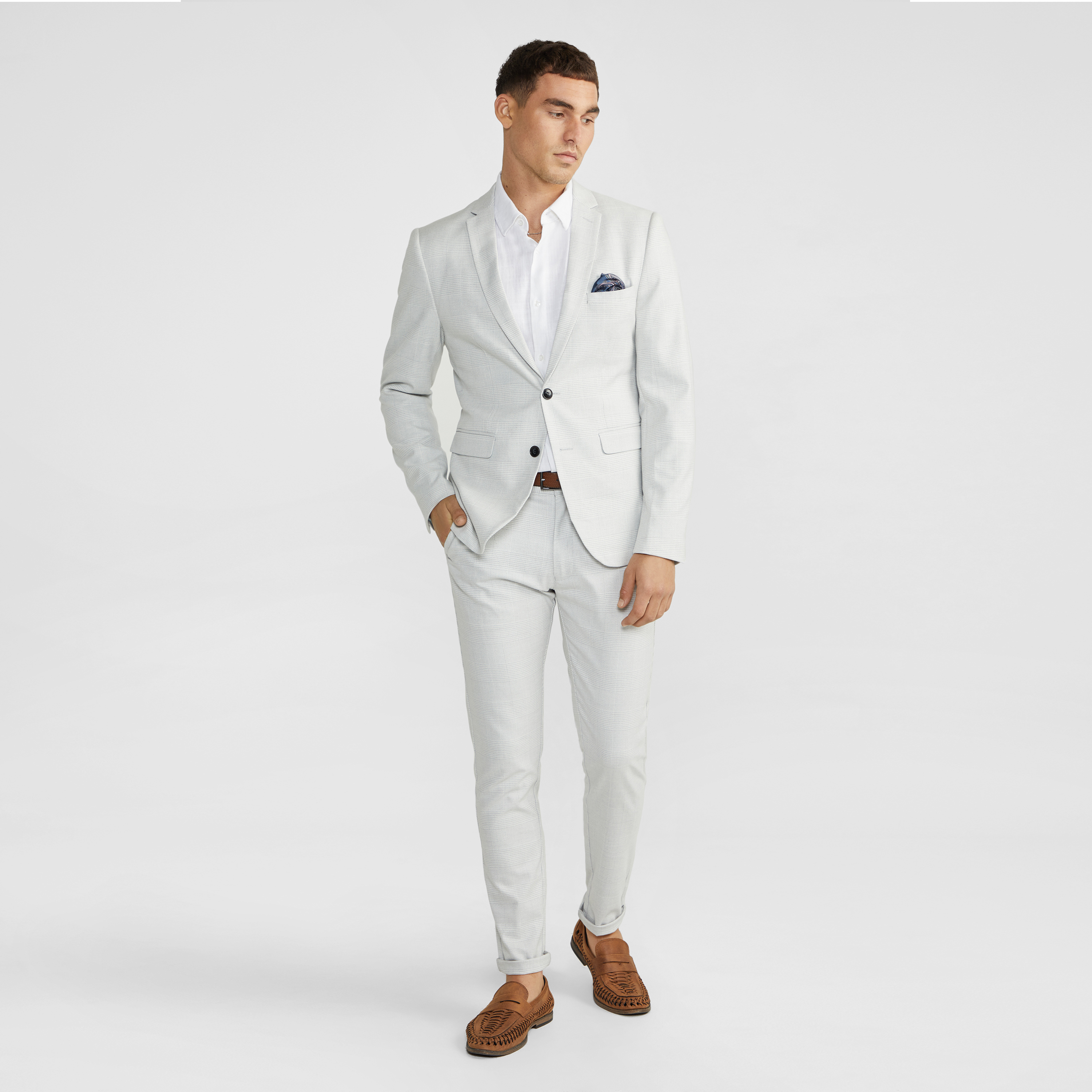 Embrock Check Chinos