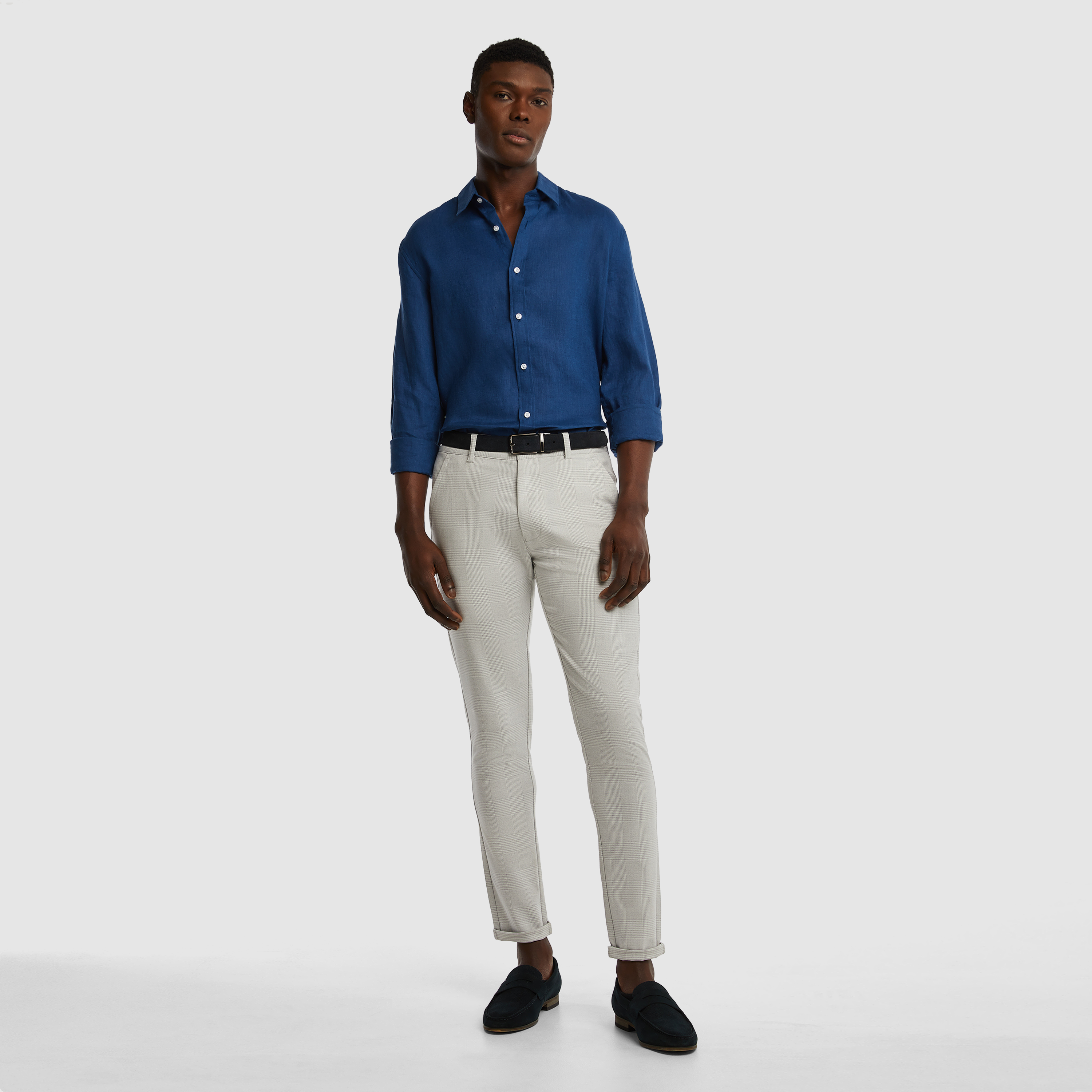 Embrock Check Chinos