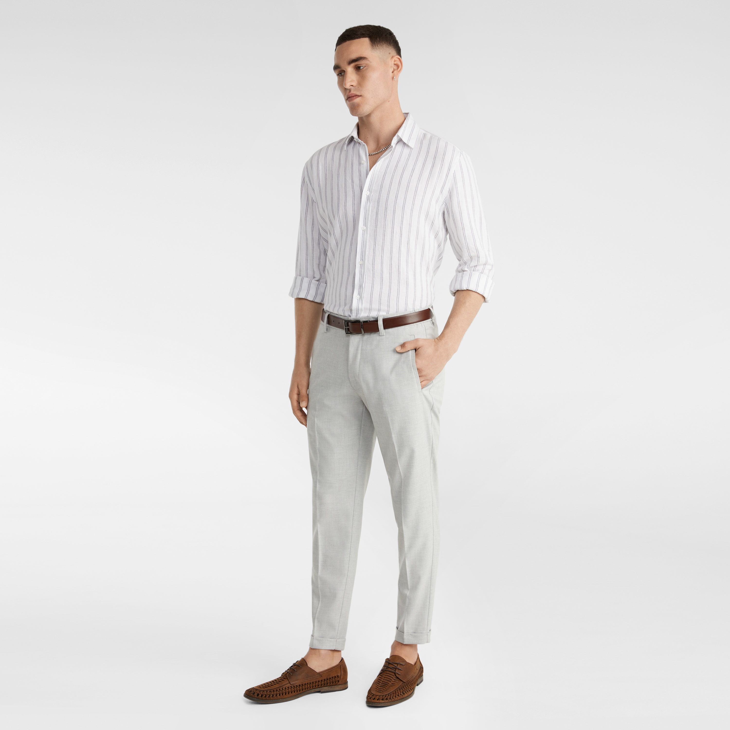 Kent Cropped Chinos