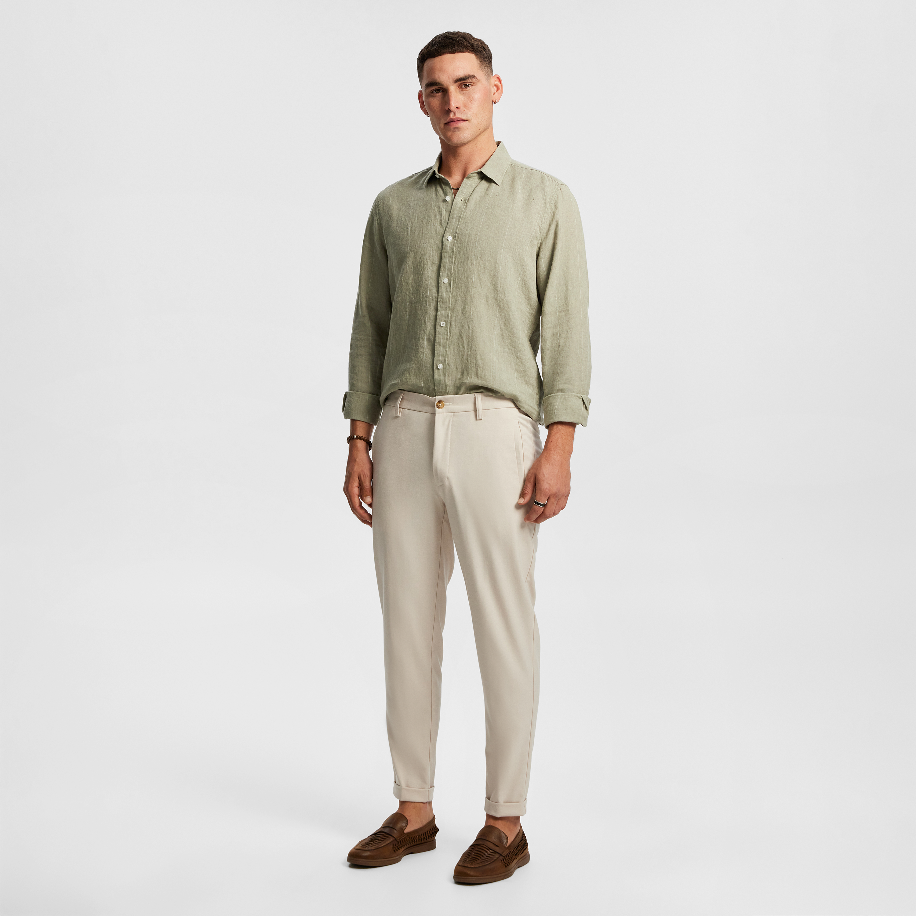 Kent Cropped Chinos