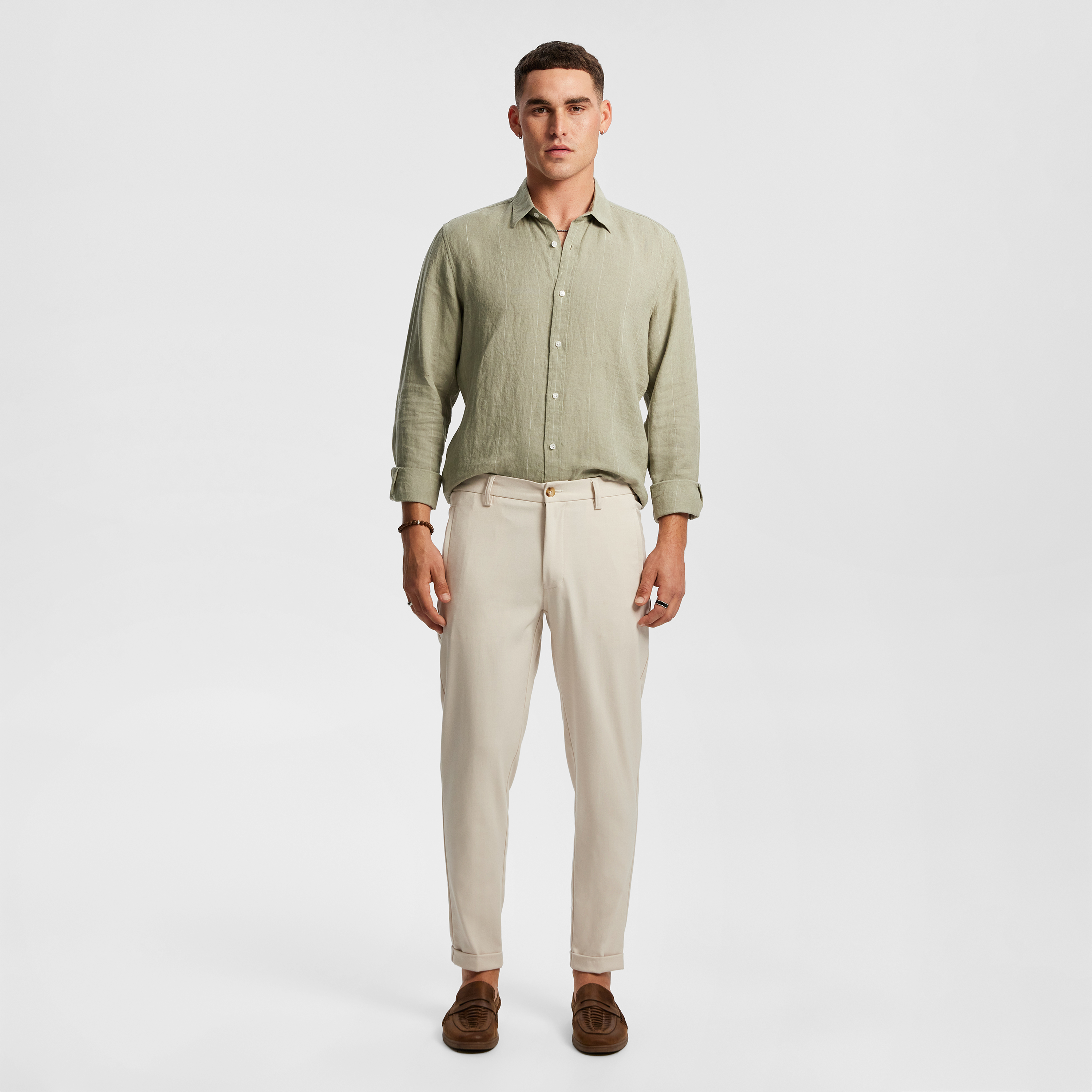 Kent Cropped Chinos