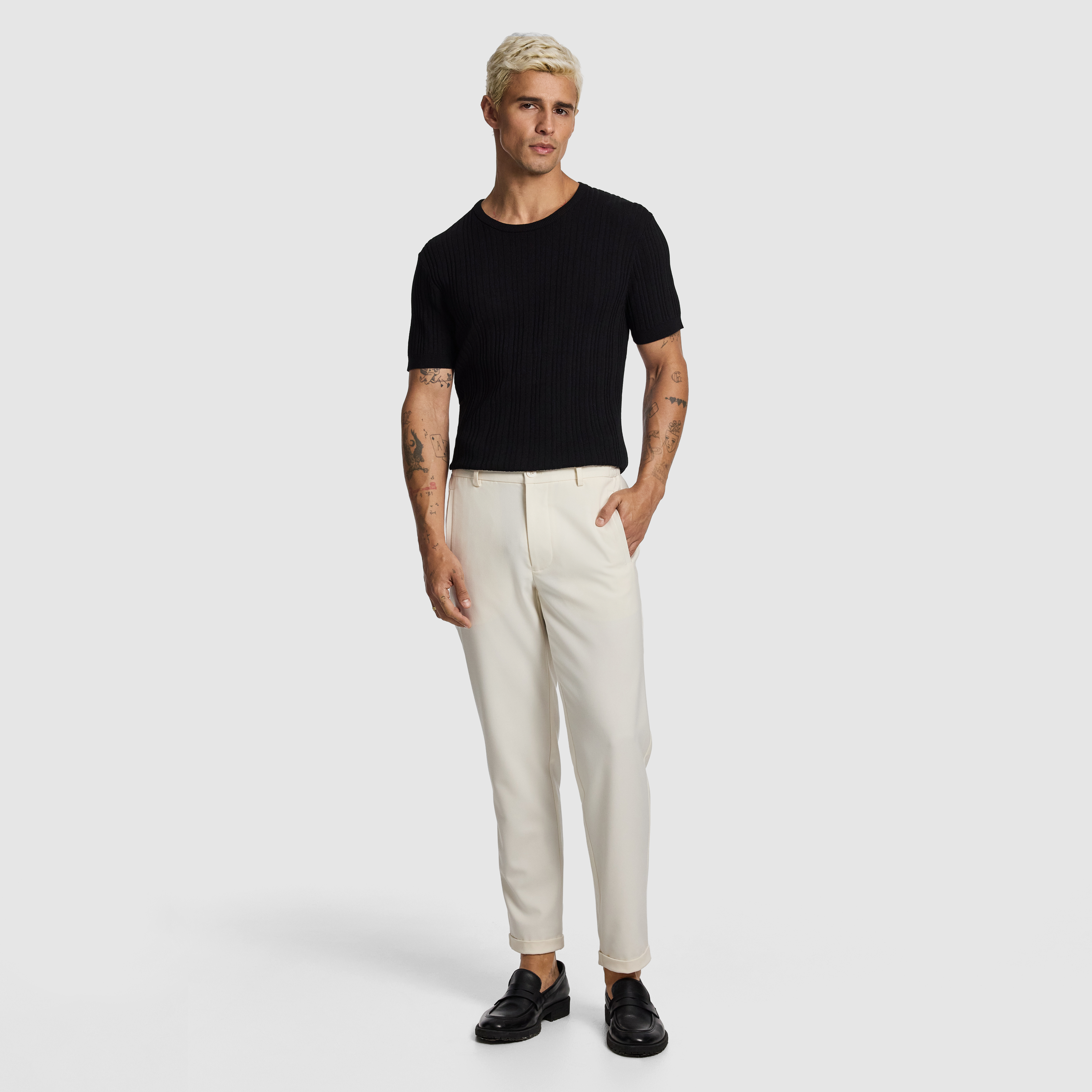 Kent Cropped Chinos