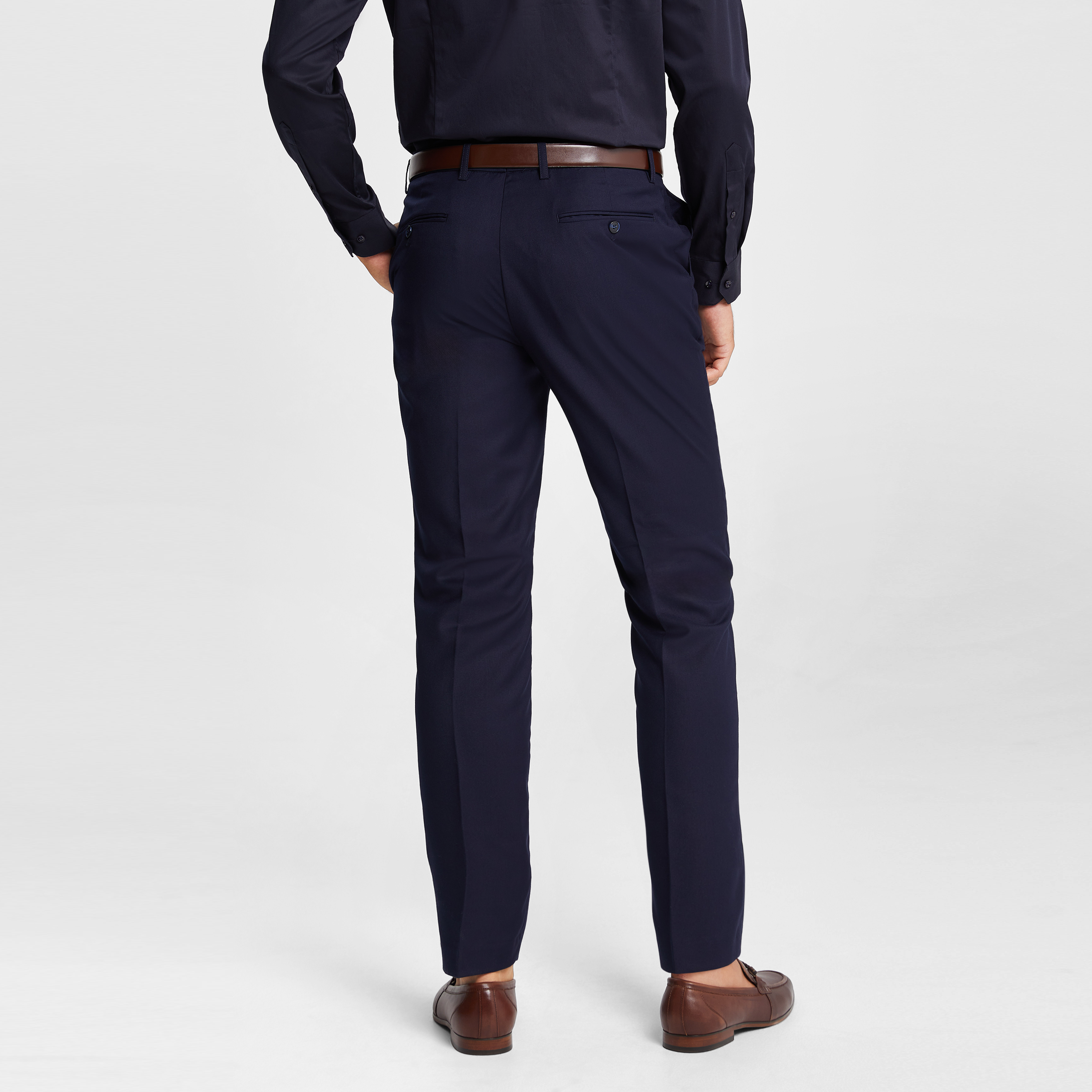 Dark Blue Marina Slim Dress Pant