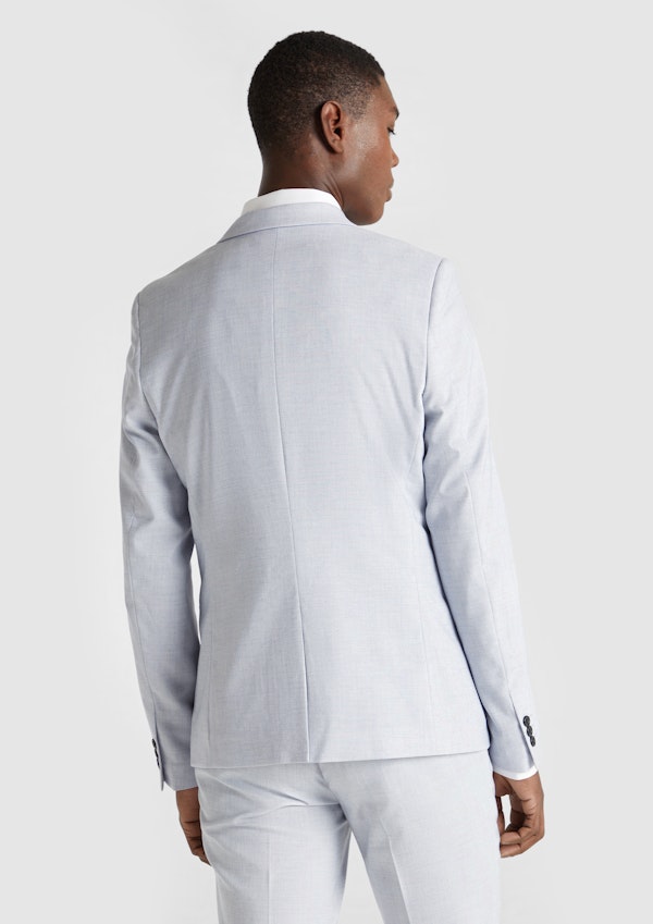 Grey Clayton Skinny Suit Jacket