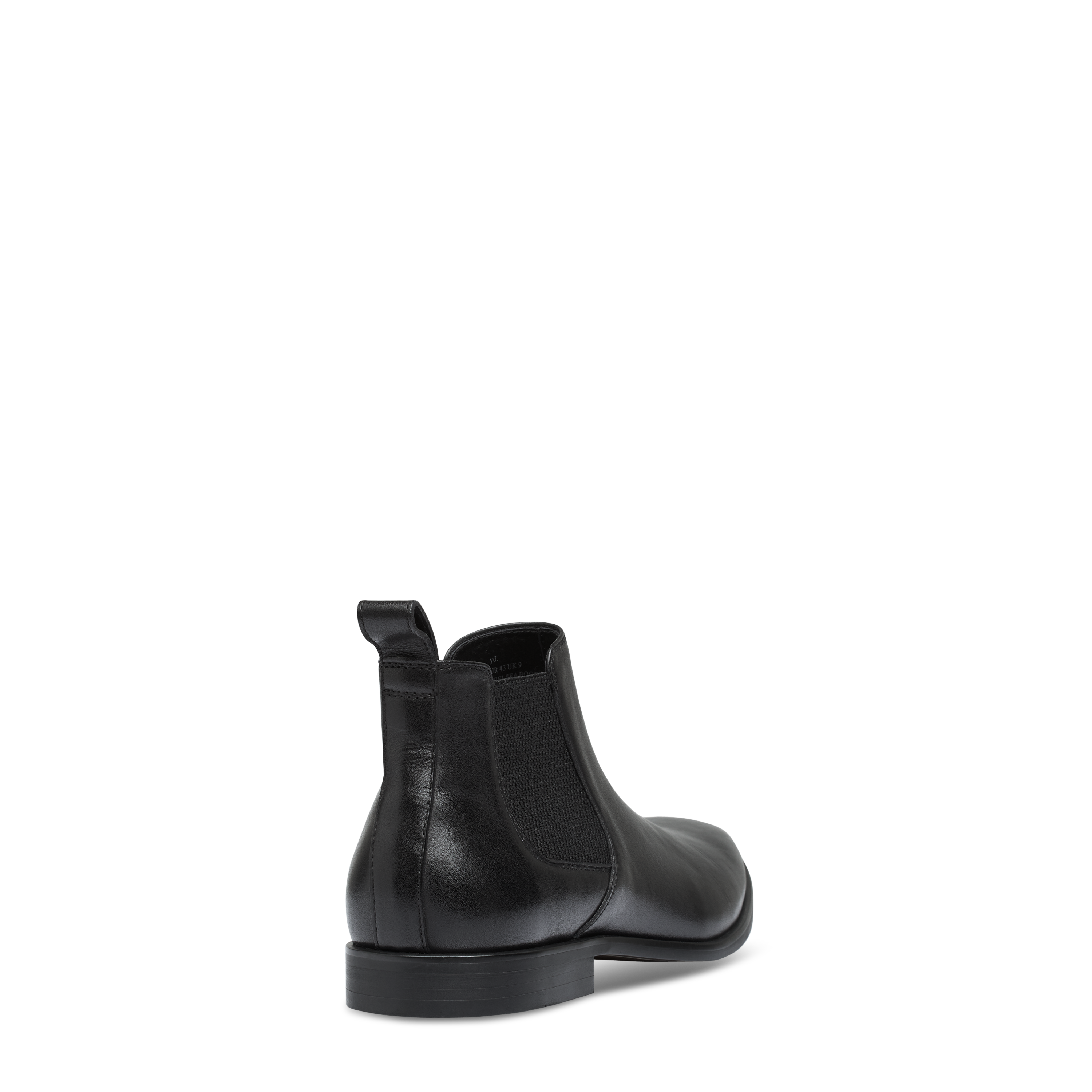 Black New York Chelsea Leather Boot