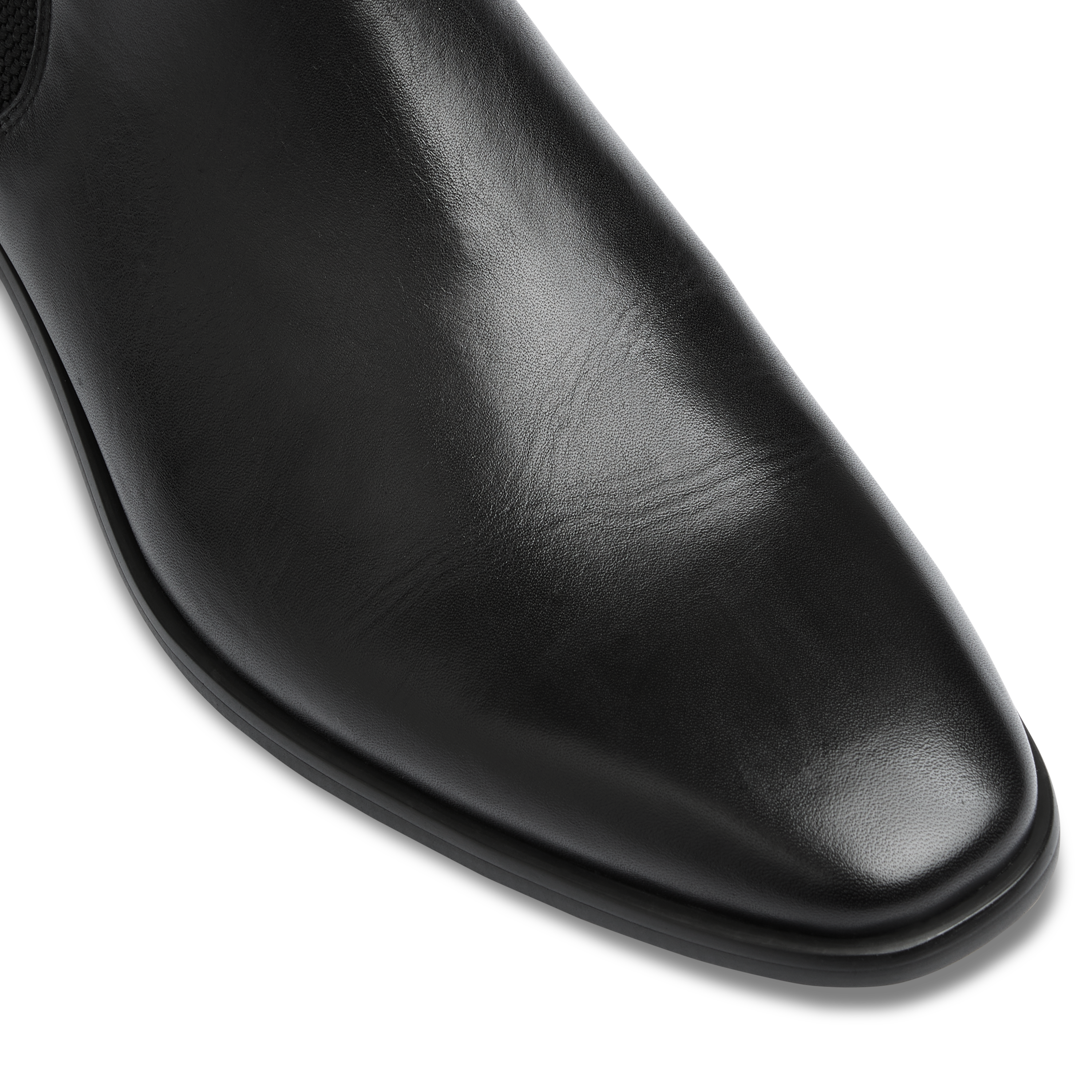 Black New York Chelsea Leather Boot