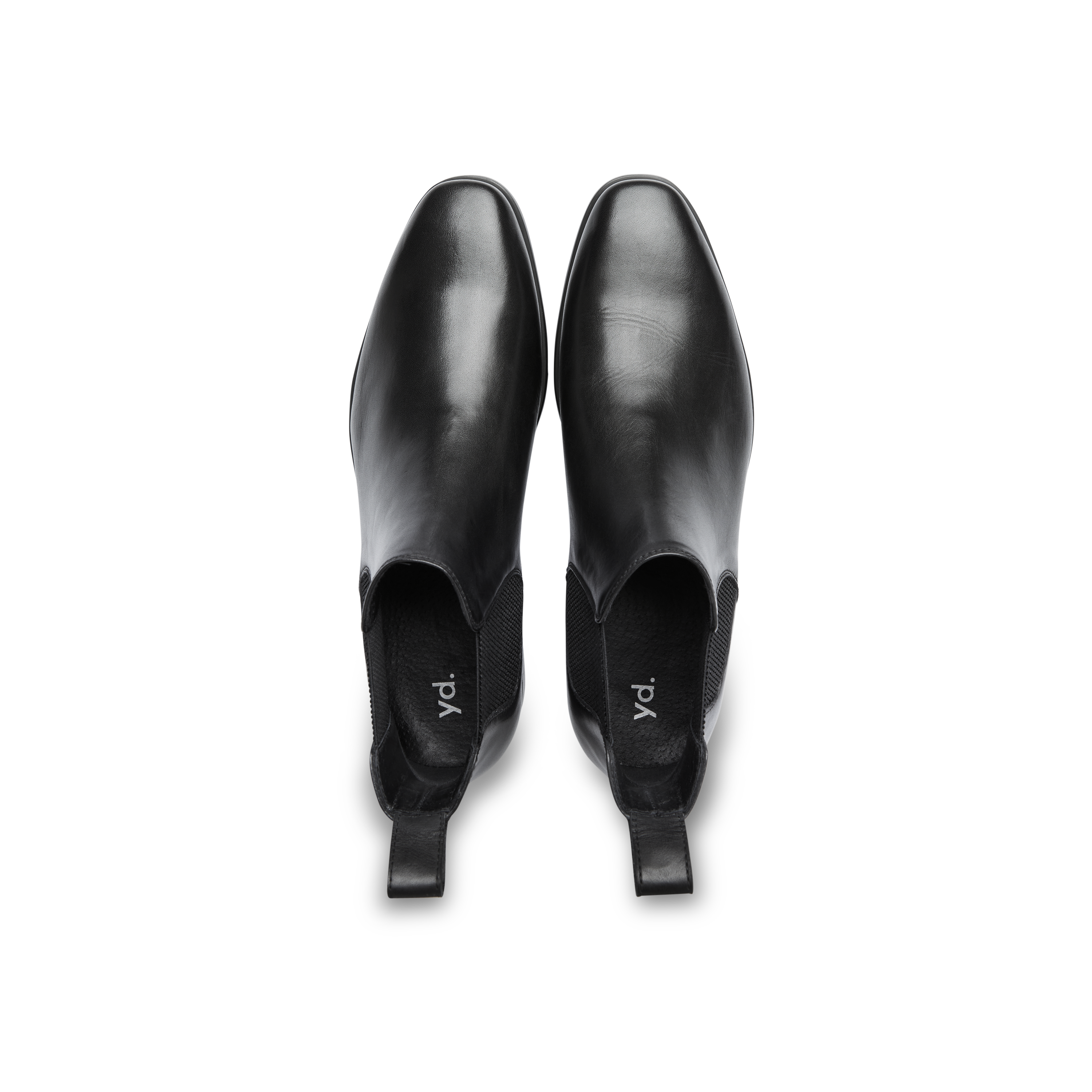 Black New York Chelsea Leather Boot