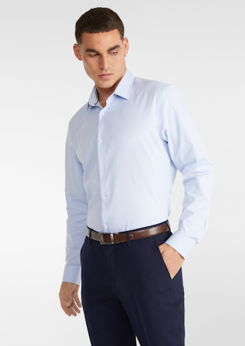 Light Blue Maxx Regular Dress Shirt Men s Tops yd AU