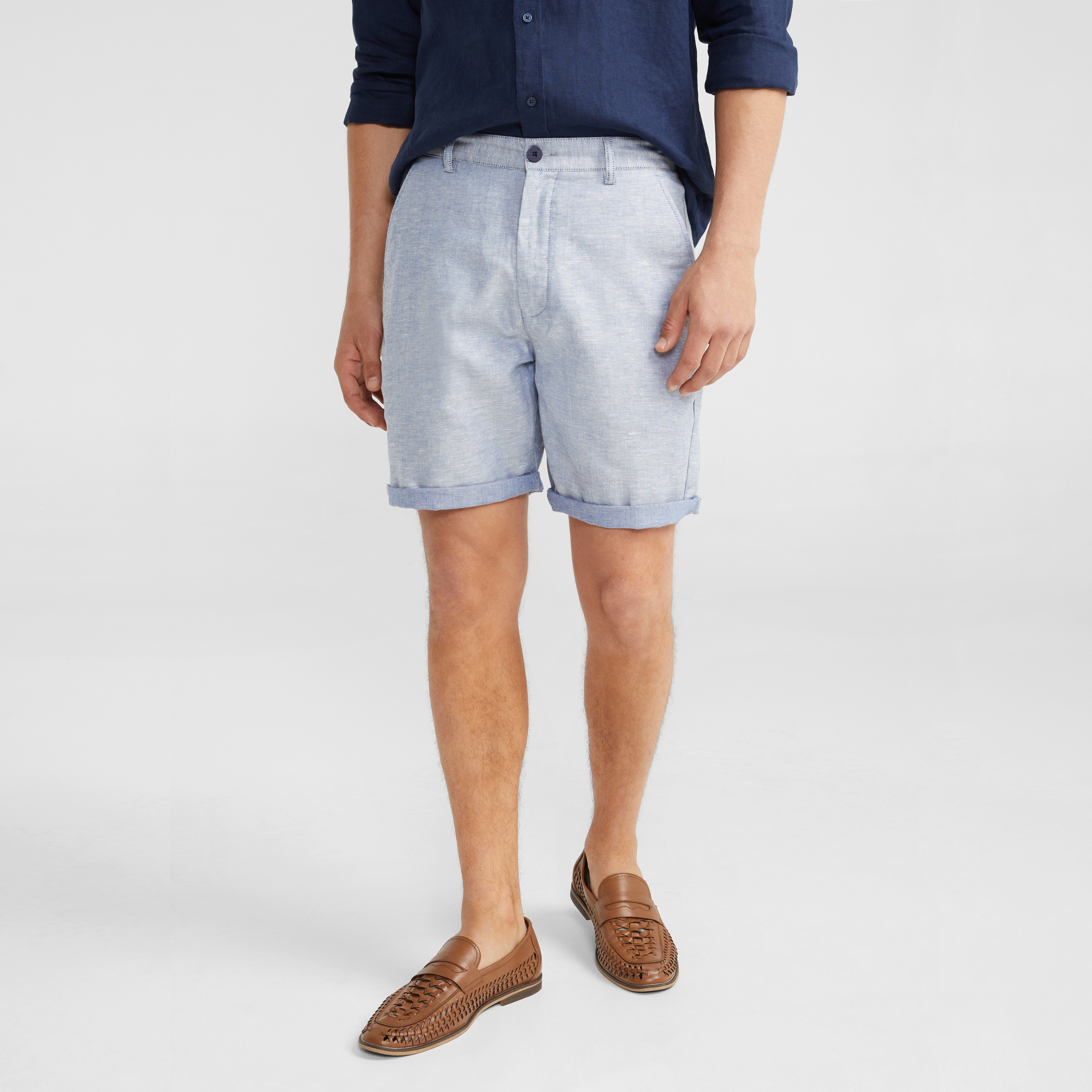 Sky Eddie Linen Blend Short | Men's 
