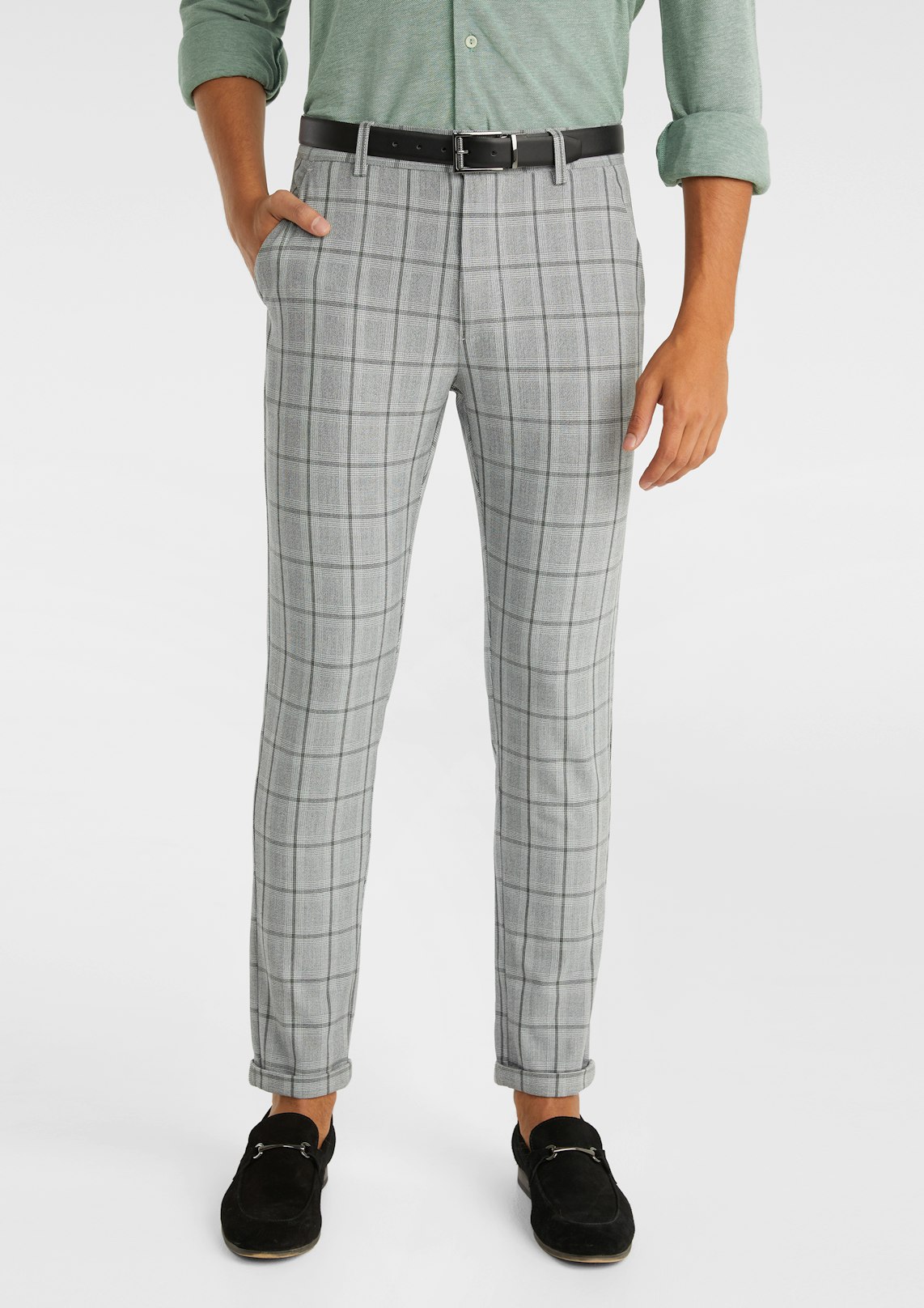 Chief Skinny Check Chino