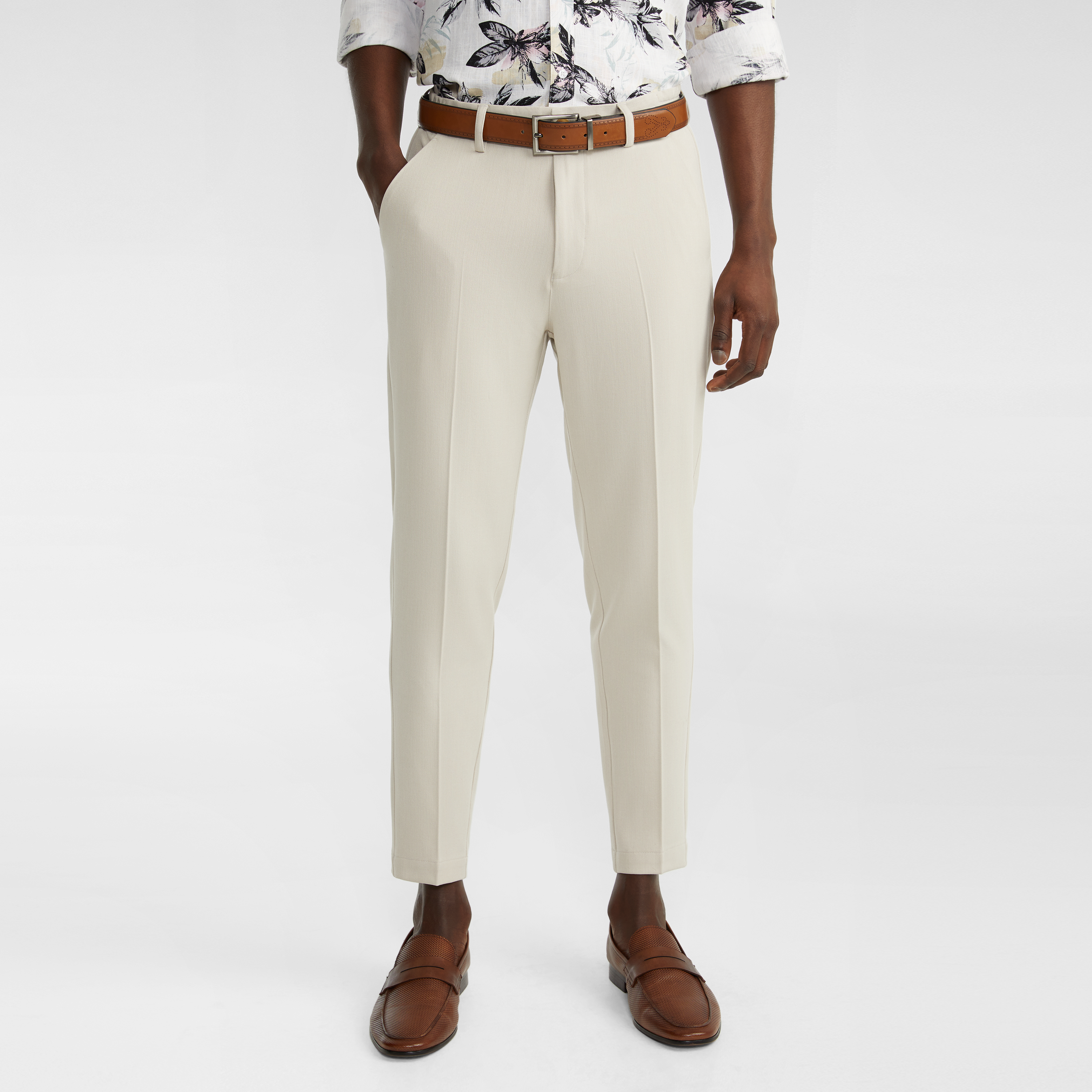 cheap white chinos