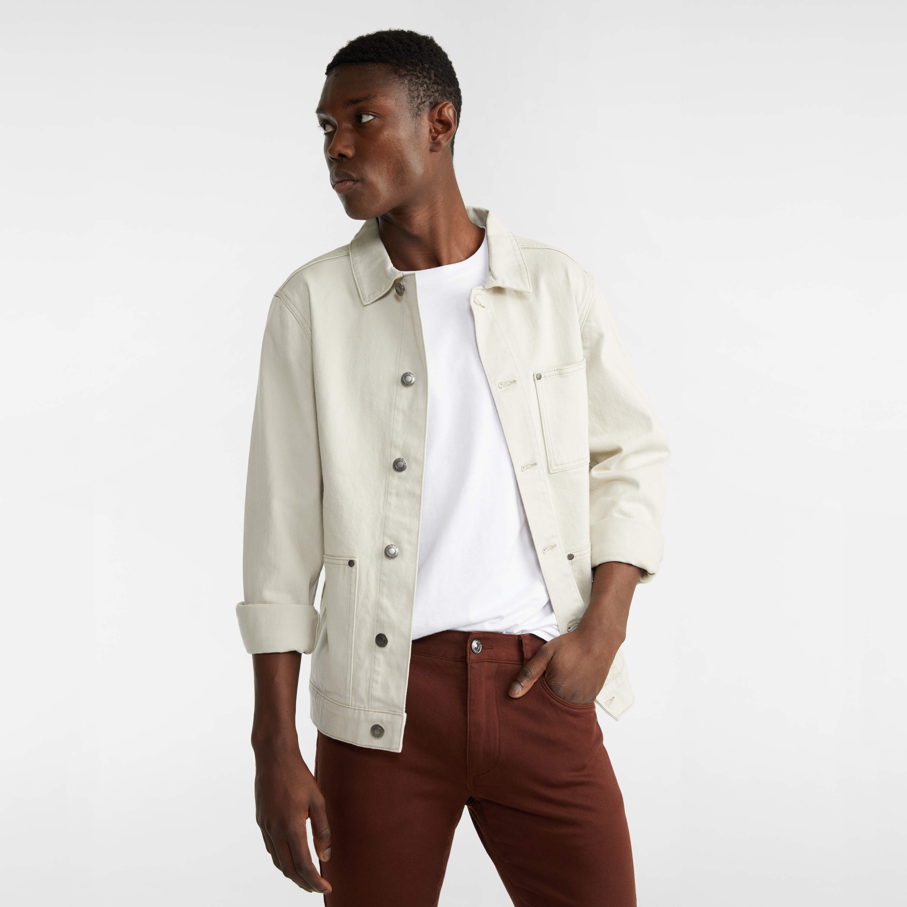 Bone Mustang Denim Jacket | Men's Tops 