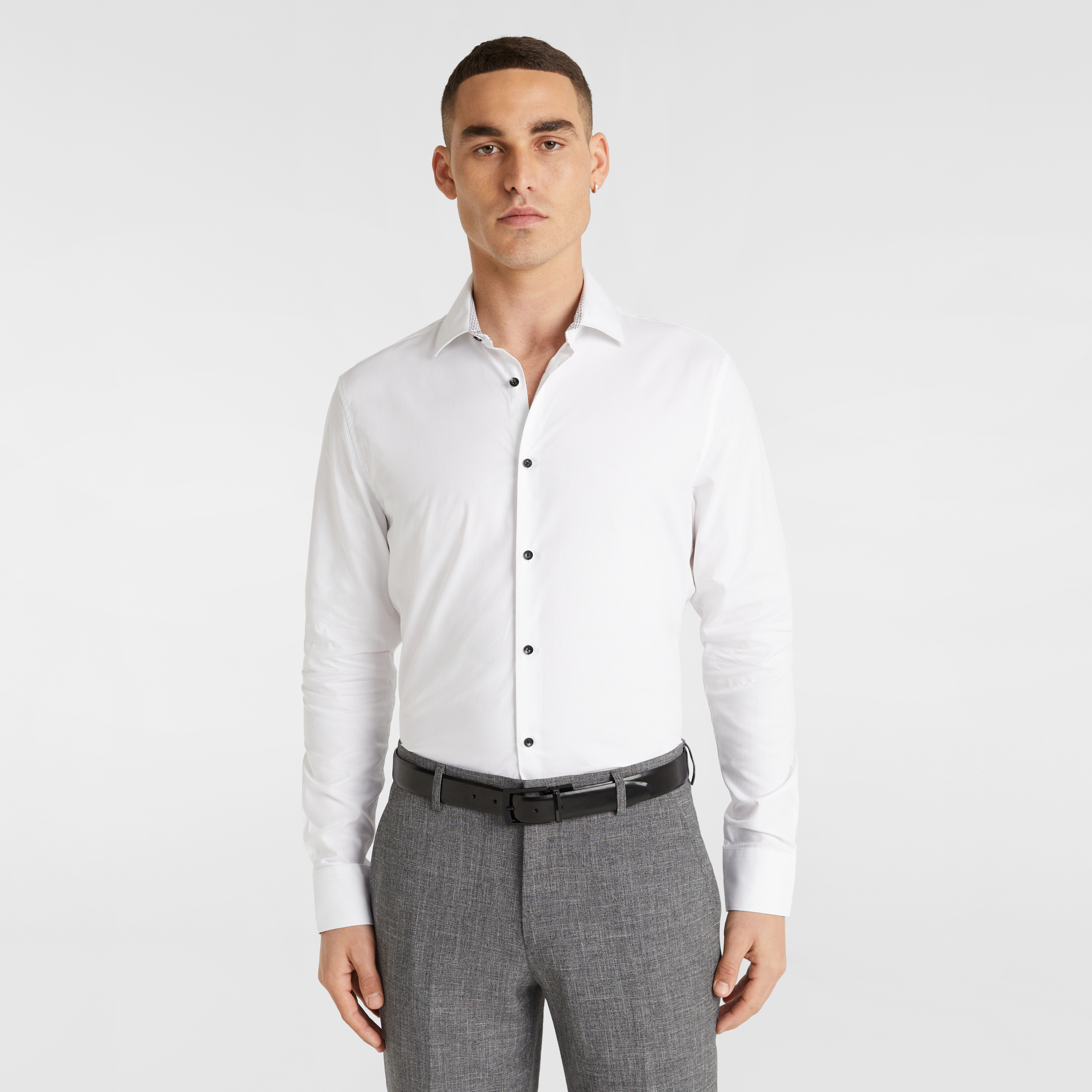 Teddy Textured Dress Shirt